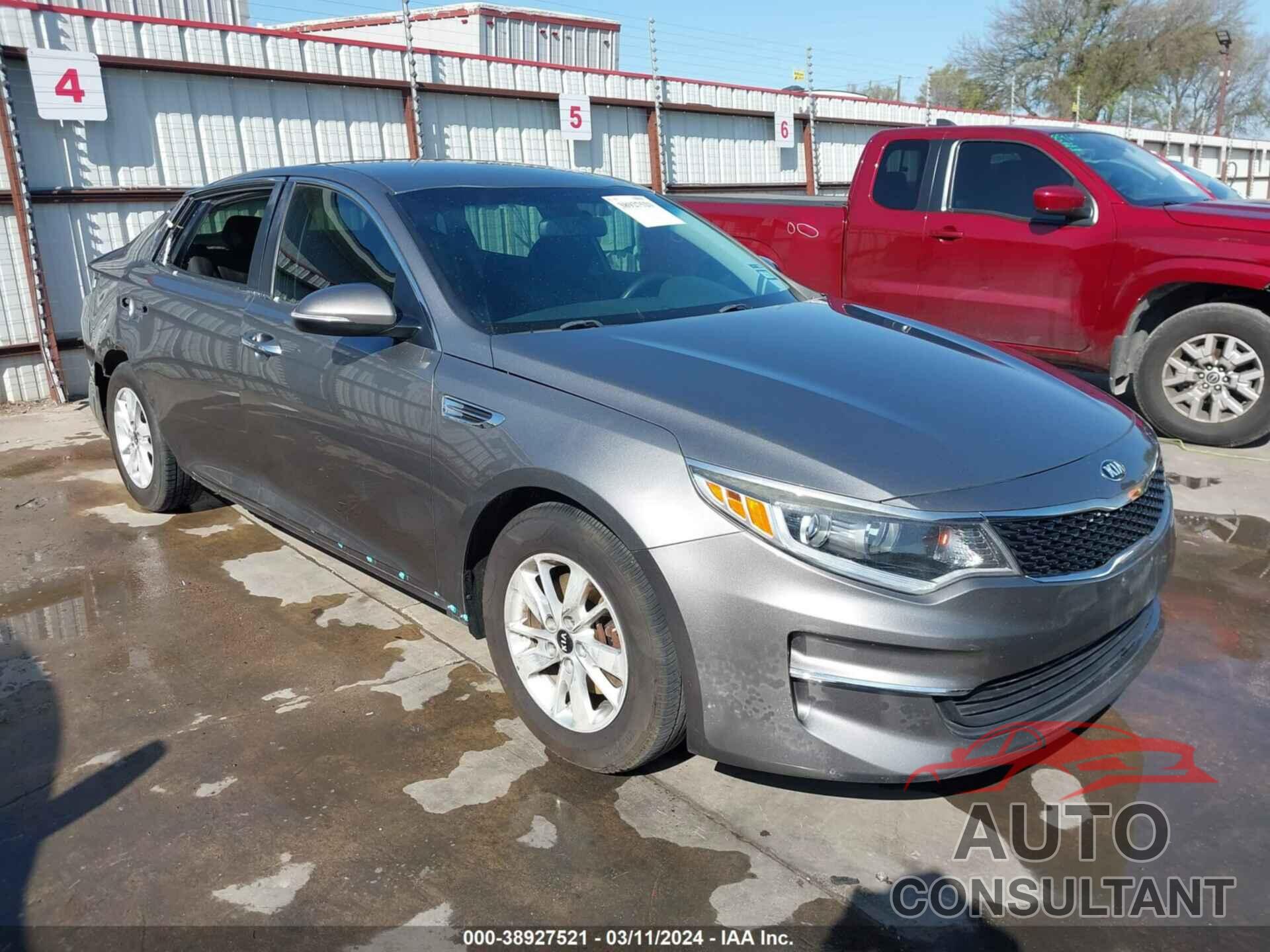 KIA OPTIMA 2016 - 5XXGT4L38GG023540