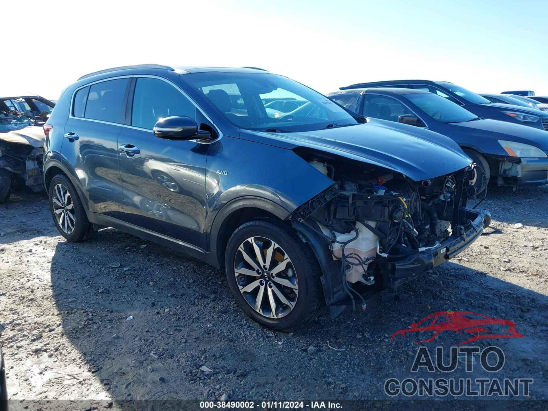KIA SPORTAGE 2017 - KNDPNCAC9H7149391