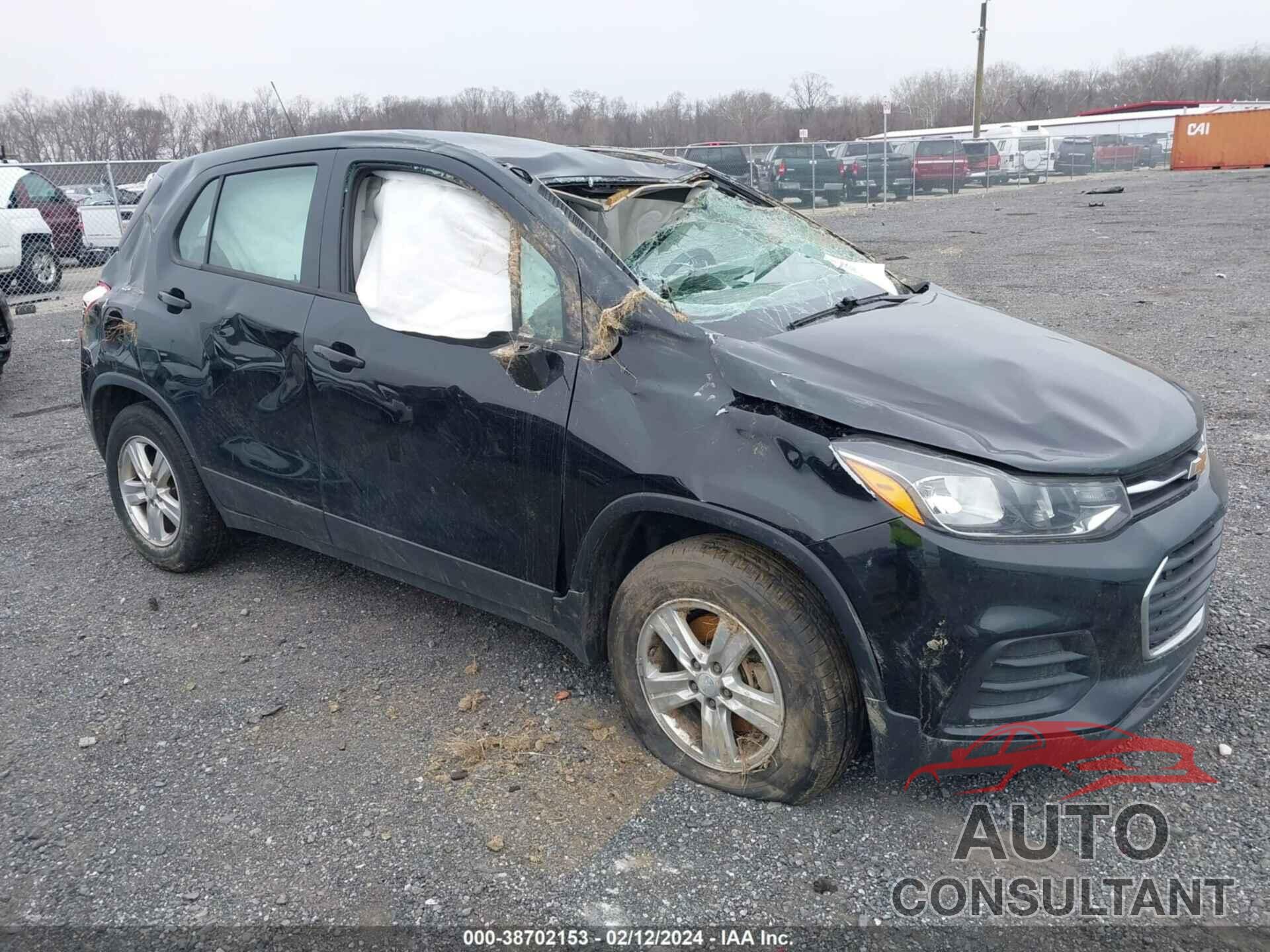 CHEVROLET TRAX 2018 - 3GNCJNSB8JL394266