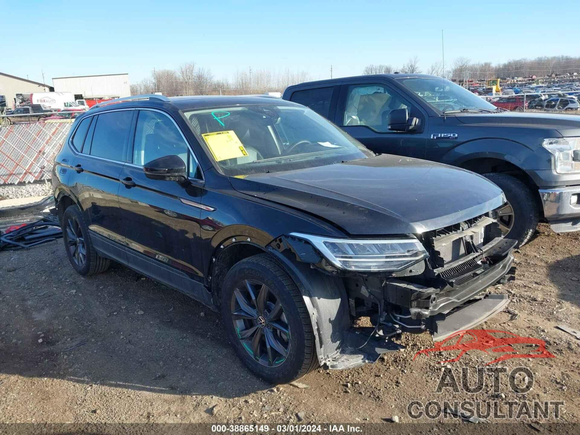 VOLKSWAGEN TIGUAN 2022 - 3VV2B7AXXNM108686