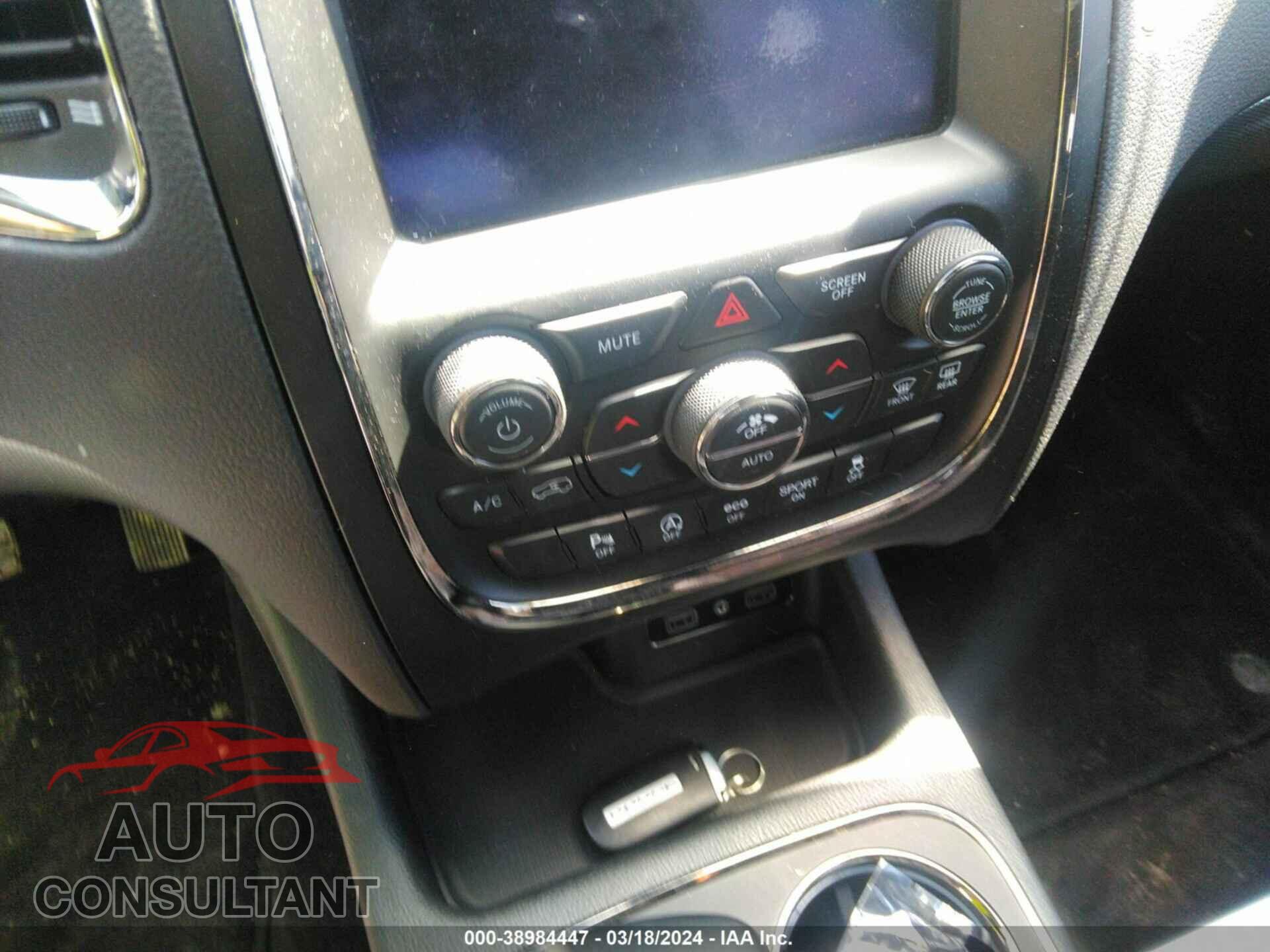 DODGE DURANGO 2018 - 1C4RDJDG9JC448441