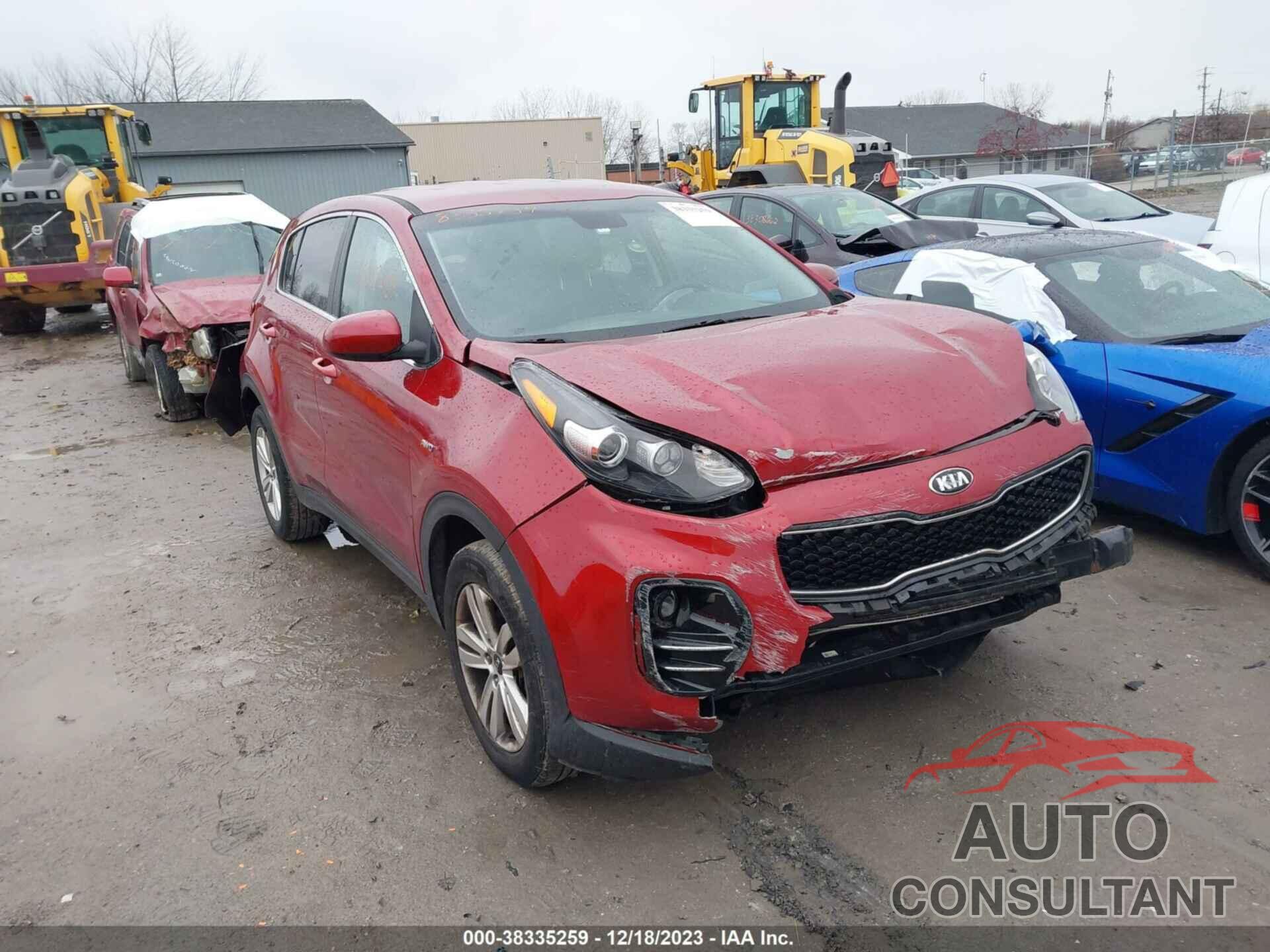 KIA SPORTAGE 2017 - KNDPMCAC0H7250922