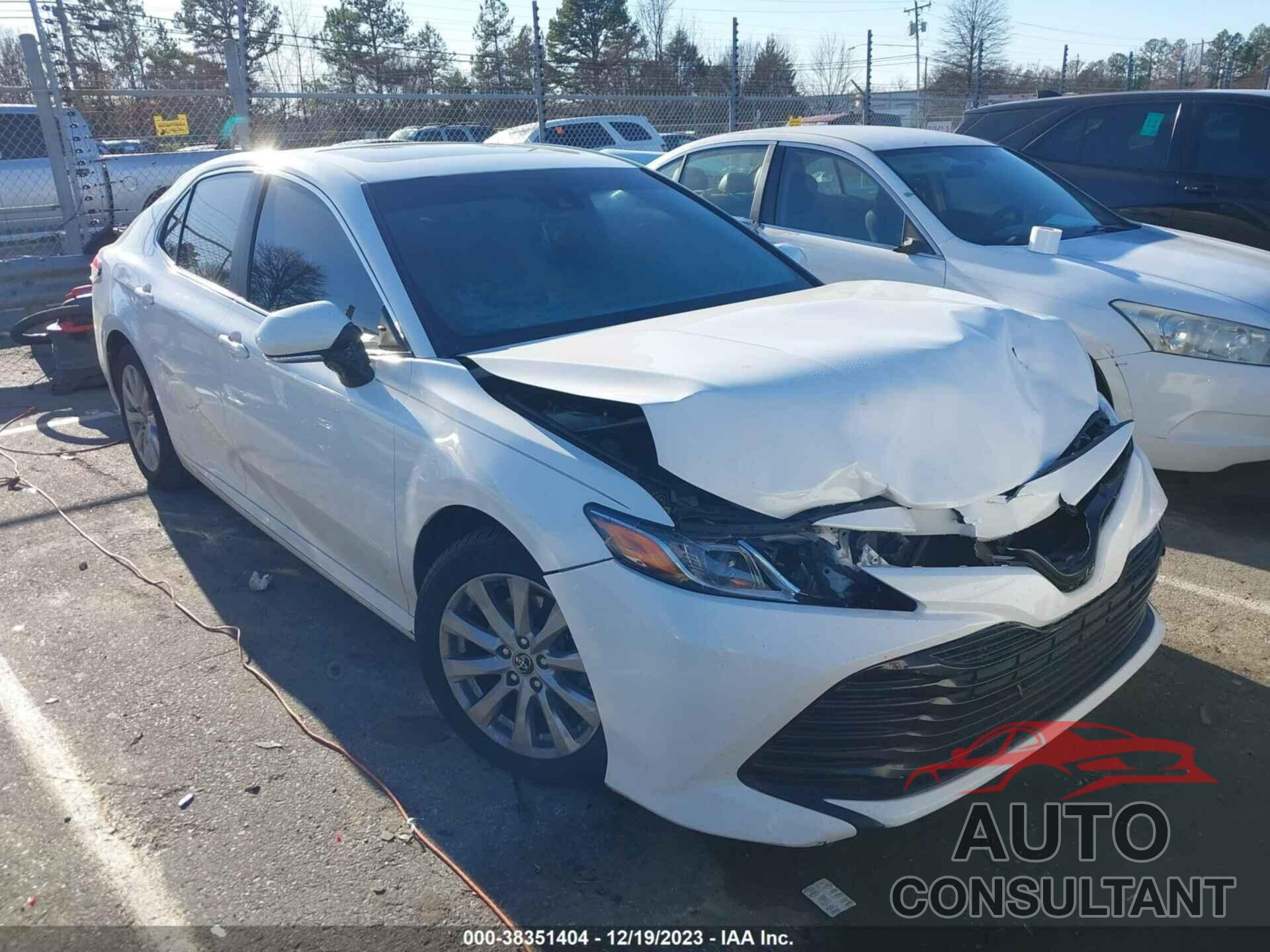 TOYOTA CAMRY 2018 - JTNB11HK7J3032781