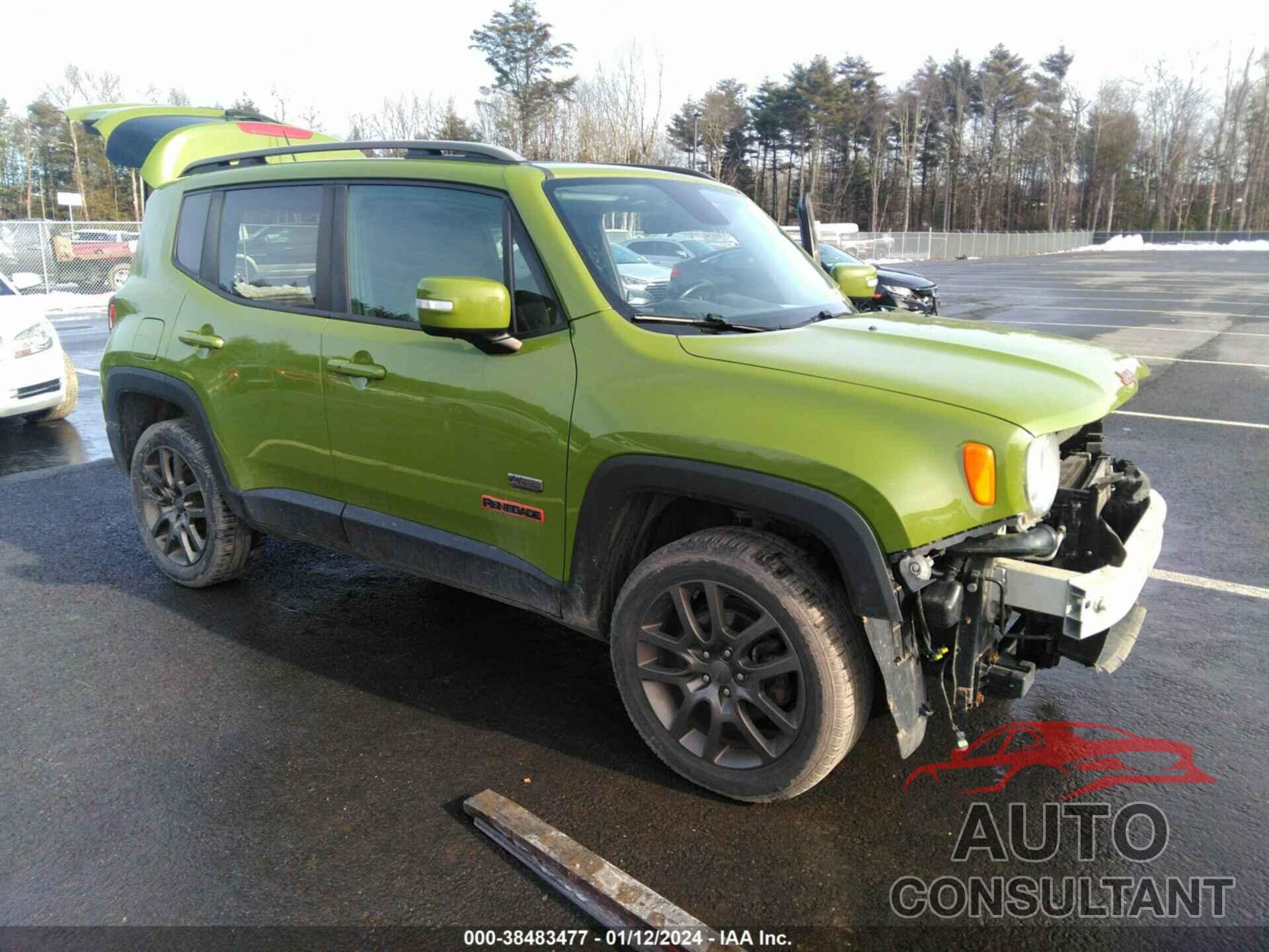 JEEP RENEGADE 2016 - ZACCJBBT2GPC87777