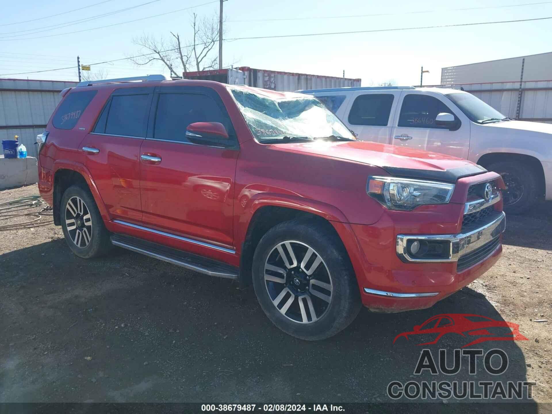 TOYOTA 4RUNNER 2019 - JTEBU5JR0K5675744