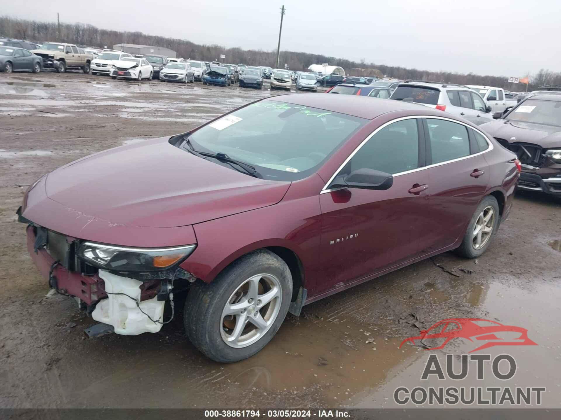 CHEVROLET MALIBU 2016 - 1G1ZB5ST3GF195744