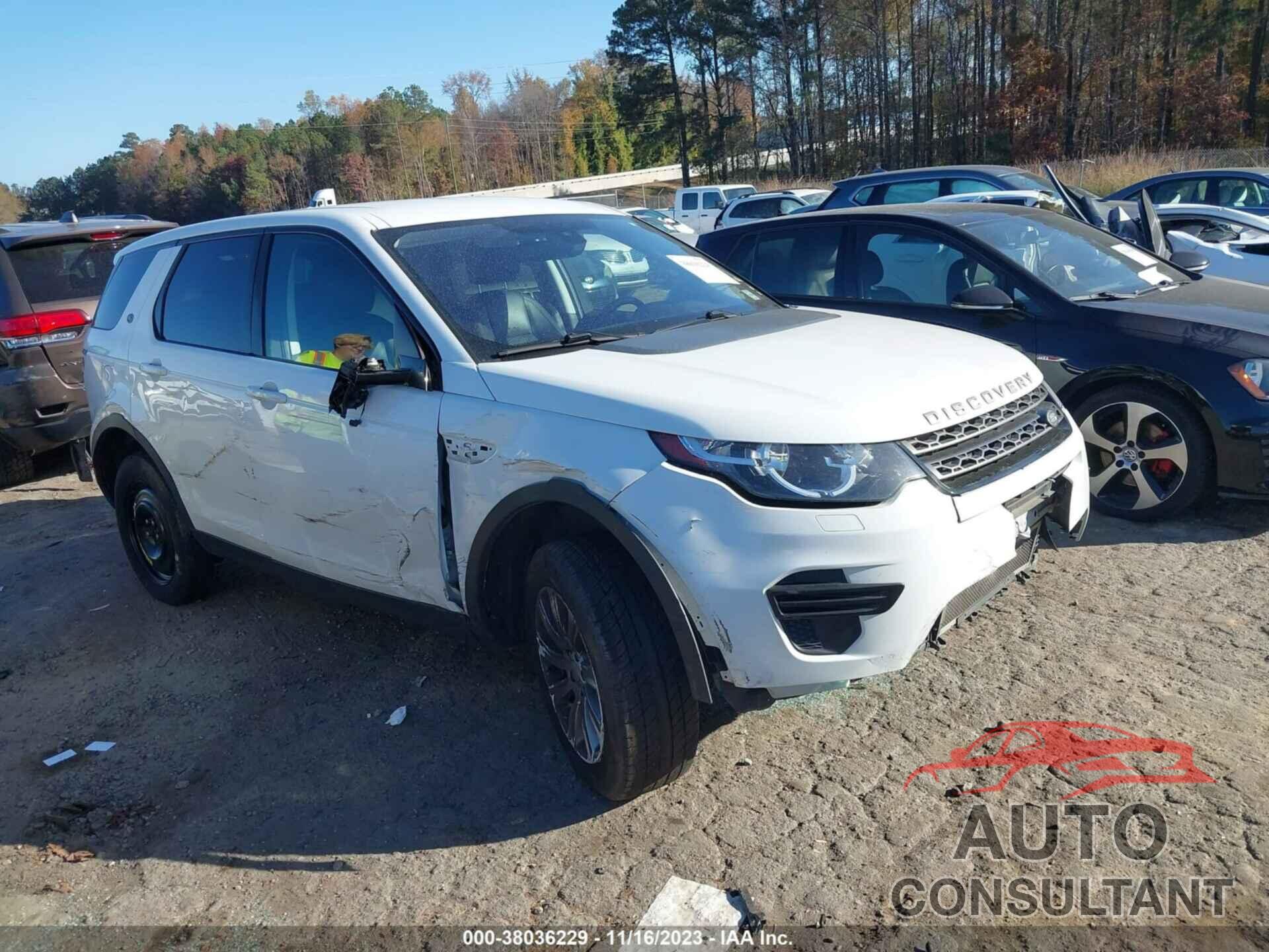LAND ROVER DISCOVERY SPORT 2017 - SALCP2BG1HH671763