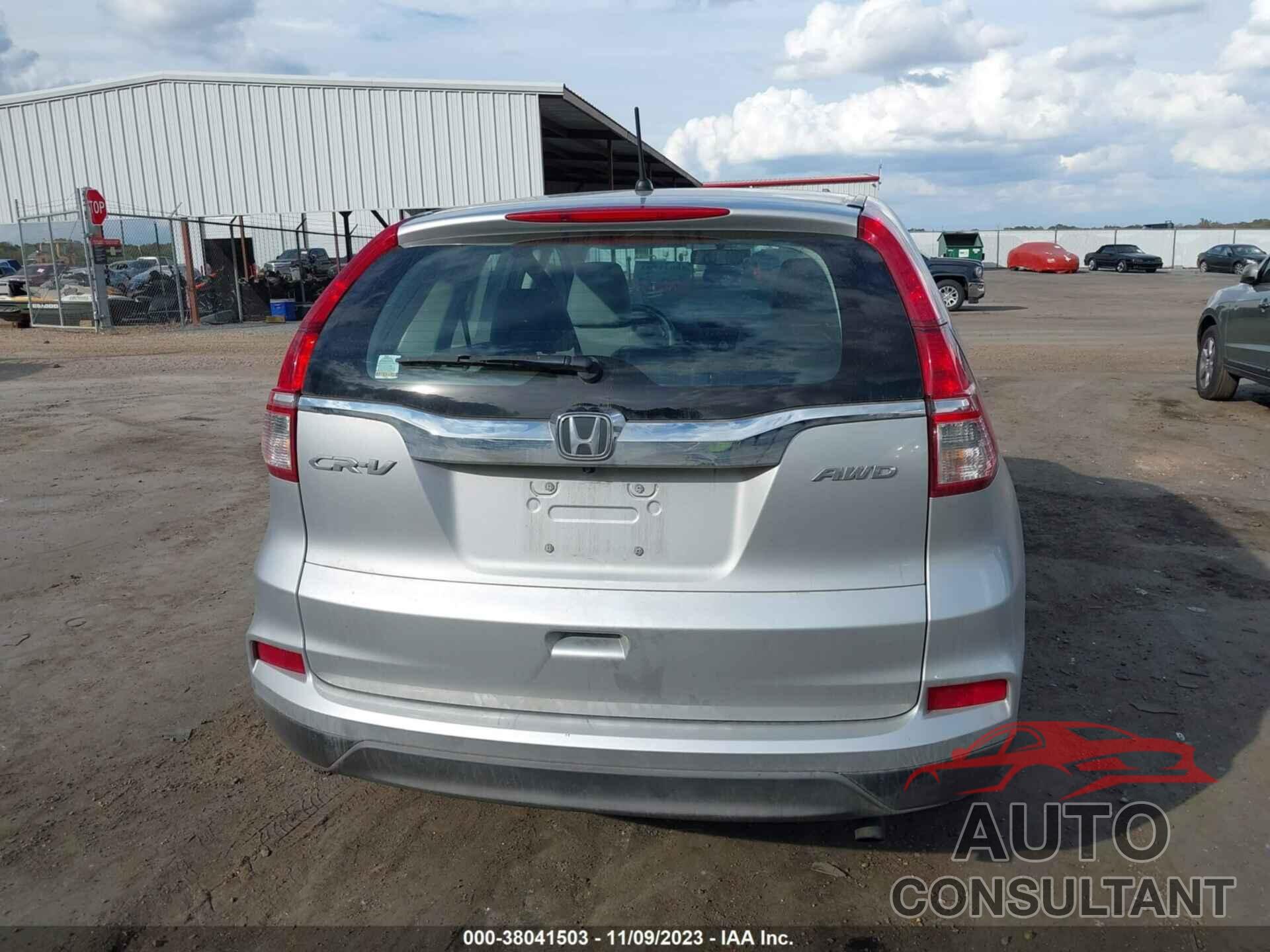 HONDA CR-V 2016 - 5J6RM4H39GL129245