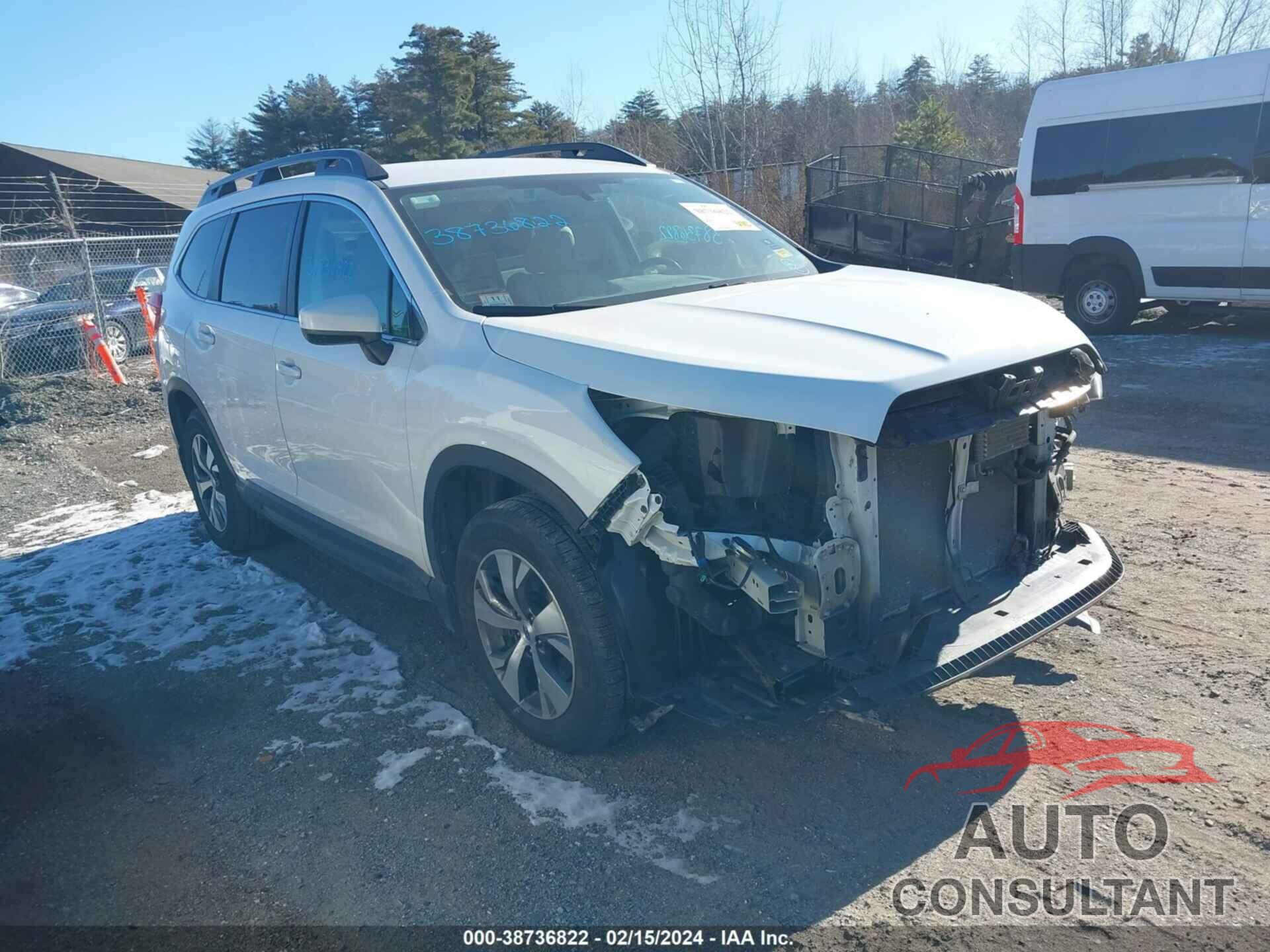 SUBARU ASCENT 2019 - 4S4WMACD6K3432219