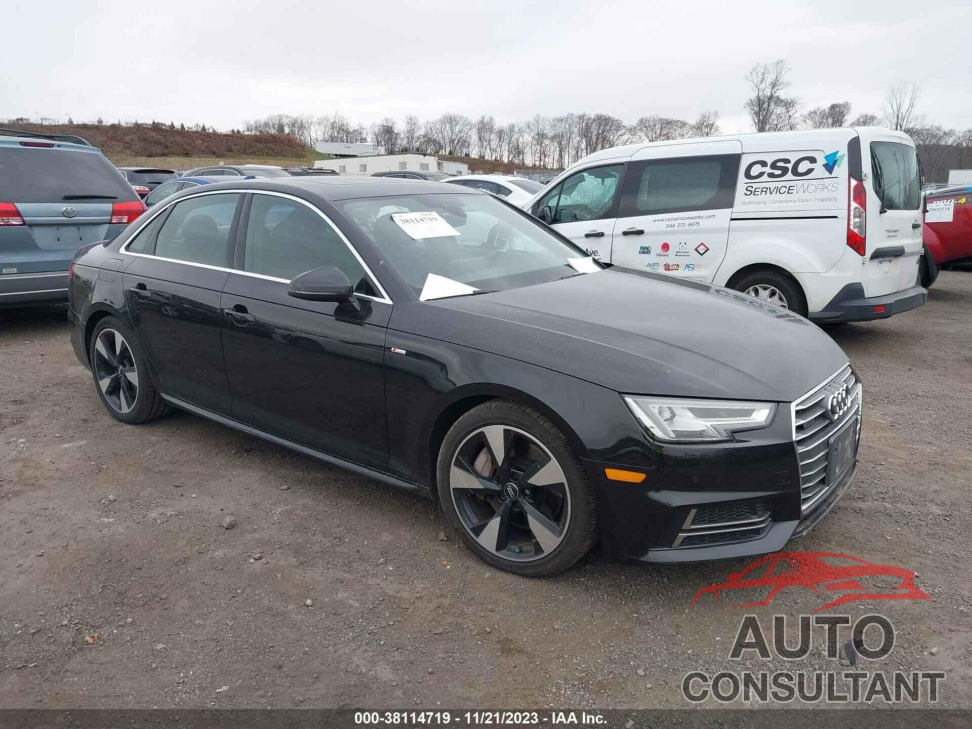 AUDI A4 2017 - WAUENAF42HN005316