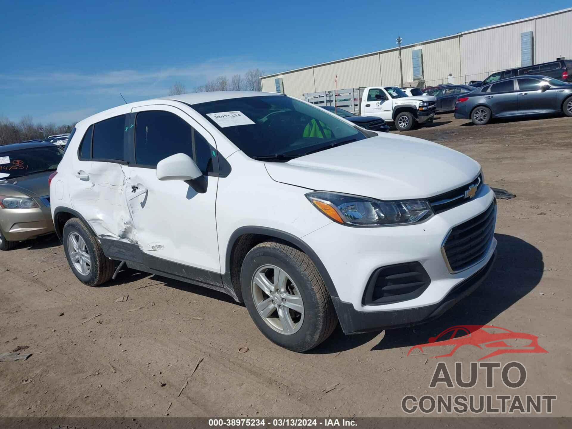 CHEVROLET TRAX 2019 - 3GNCJKSB2KL387300