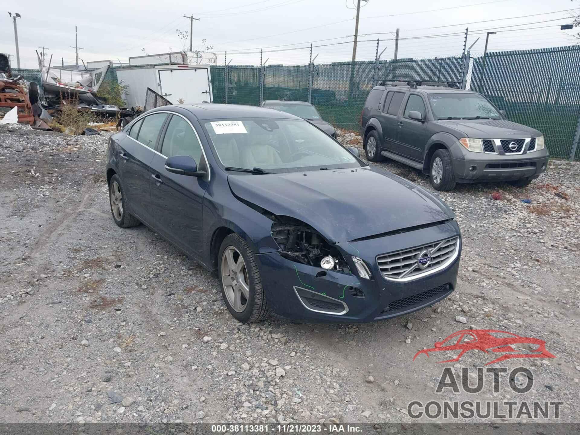 VOLVO S60 2013 - YV1612FH1D2189021
