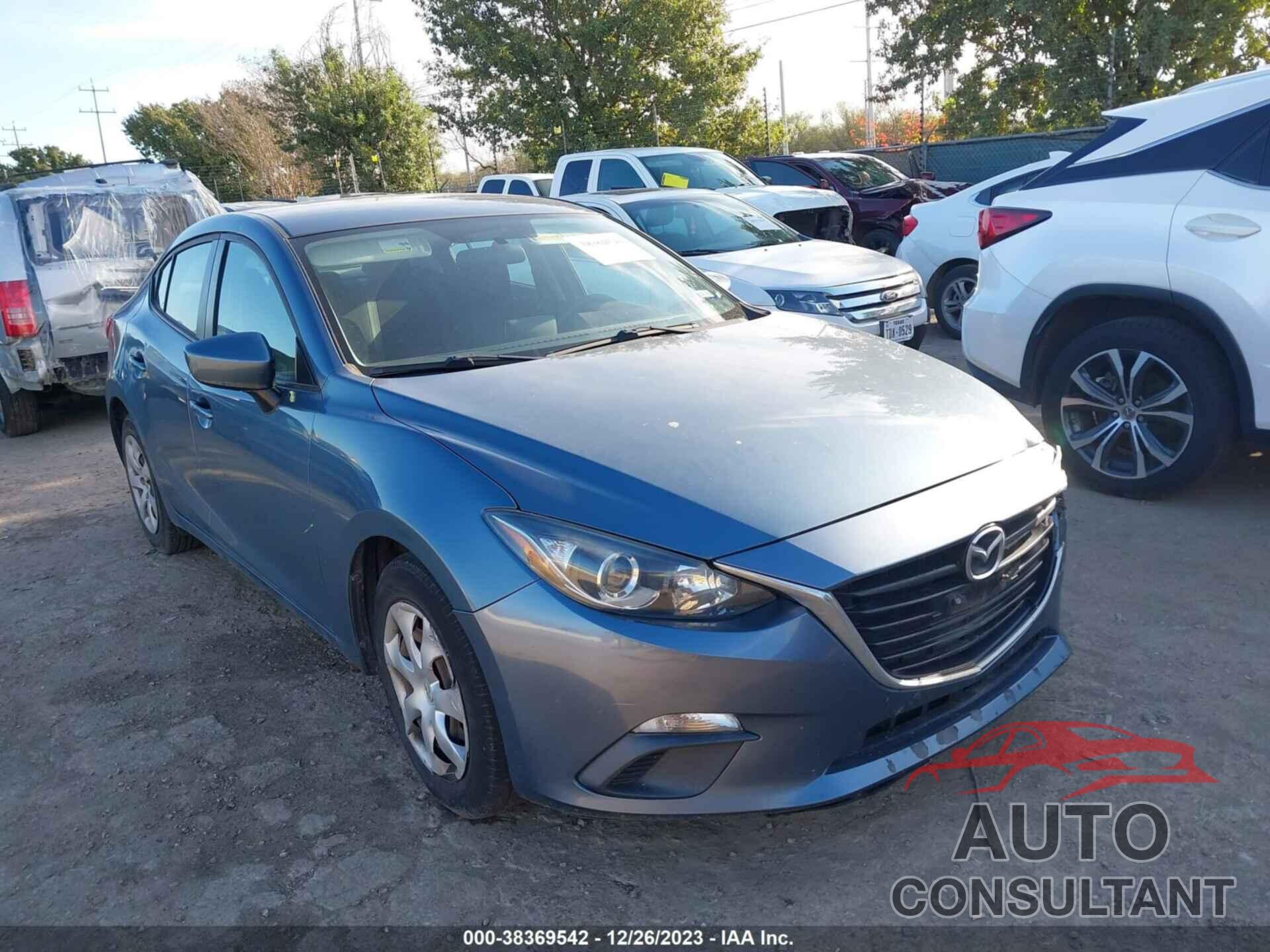 MAZDA MAZDA3 2016 - 3MZBM1T70GM317325