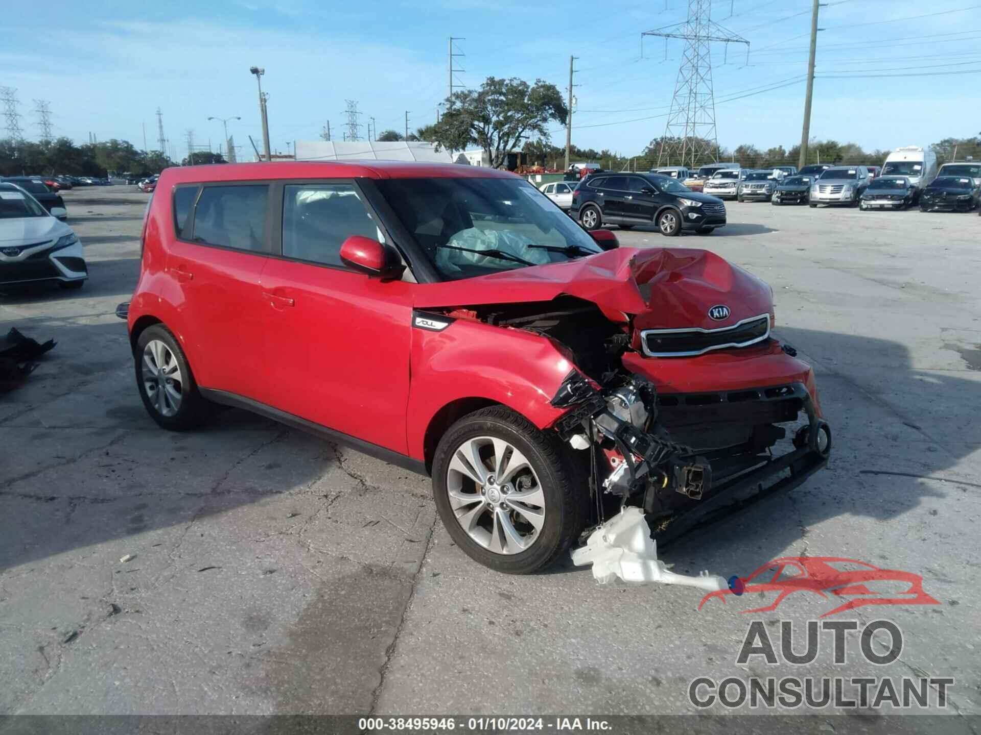 KIA SOUL 2016 - KNDJP3A58G7874643