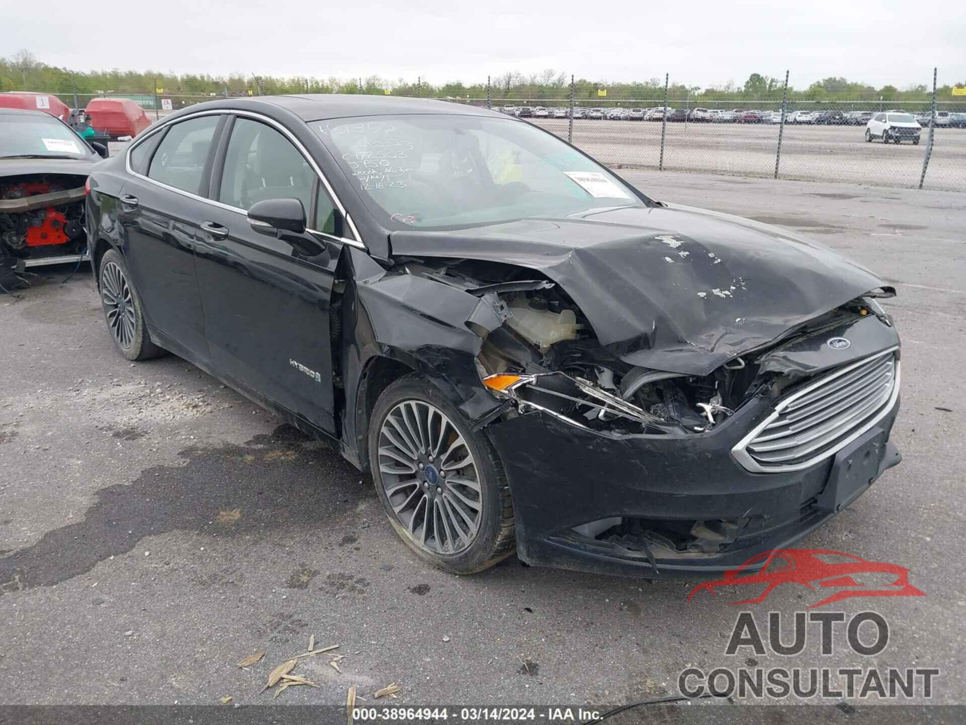 FORD FUSION HYBRID 2017 - 3FA6P0RUXHR223207