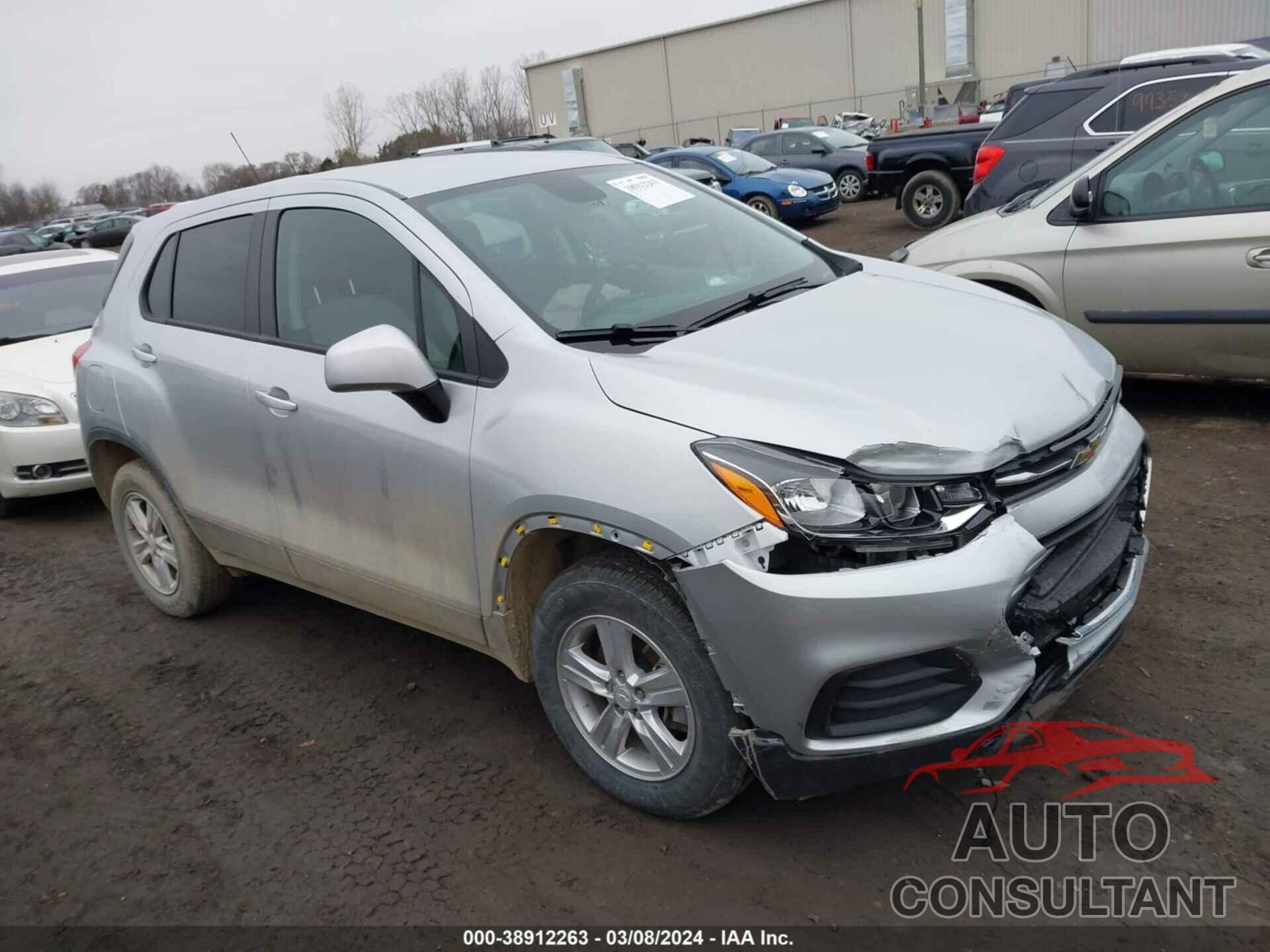 CHEVROLET TRAX 2022 - KL7CJNSM3NB544606