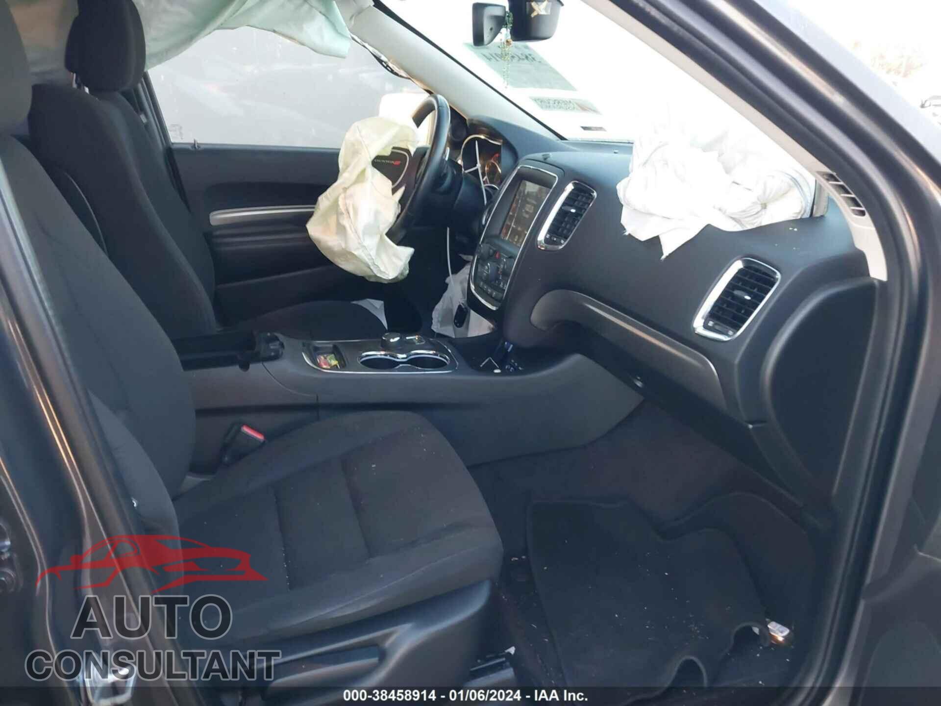 DODGE DURANGO 2017 - 1C4RDHAG6HC638639
