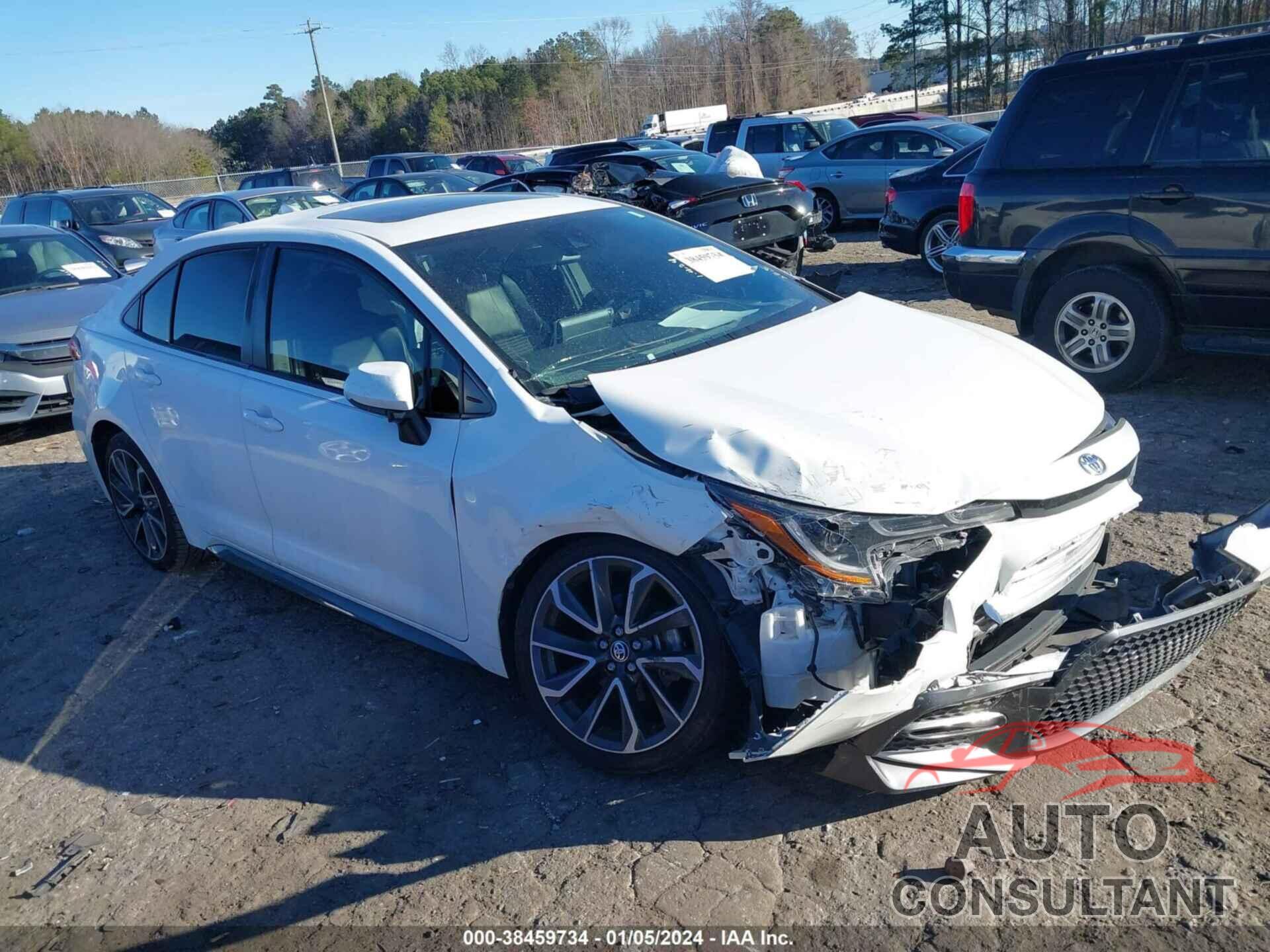 TOYOTA COROLLA 2020 - JTDT4RCEXLJ025676