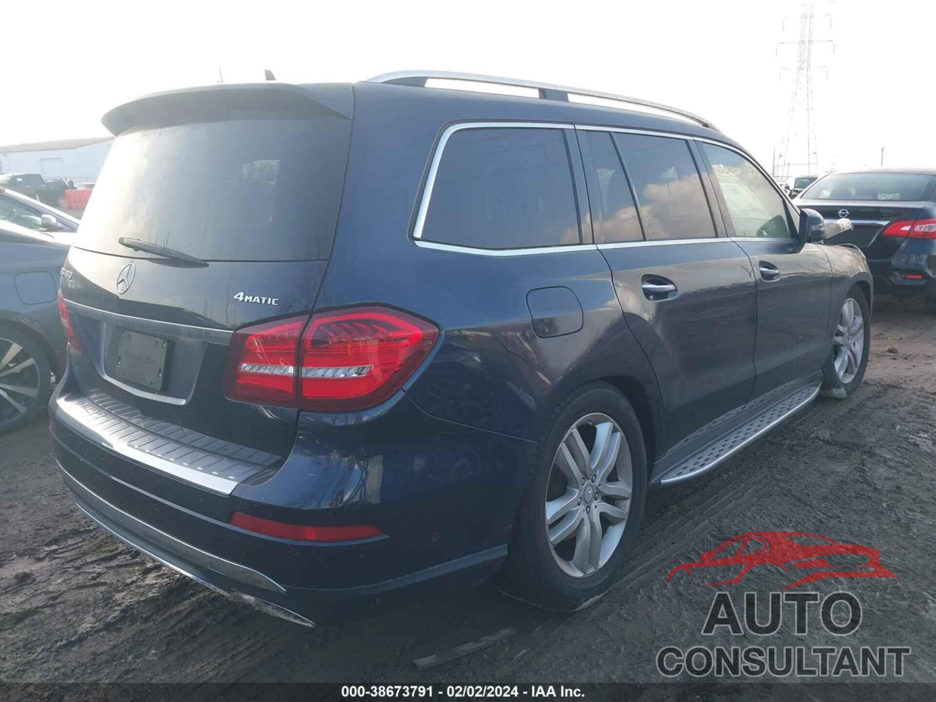 MERCEDES-BENZ GLS 450 2017 - 4JGDF6EE3HA896240