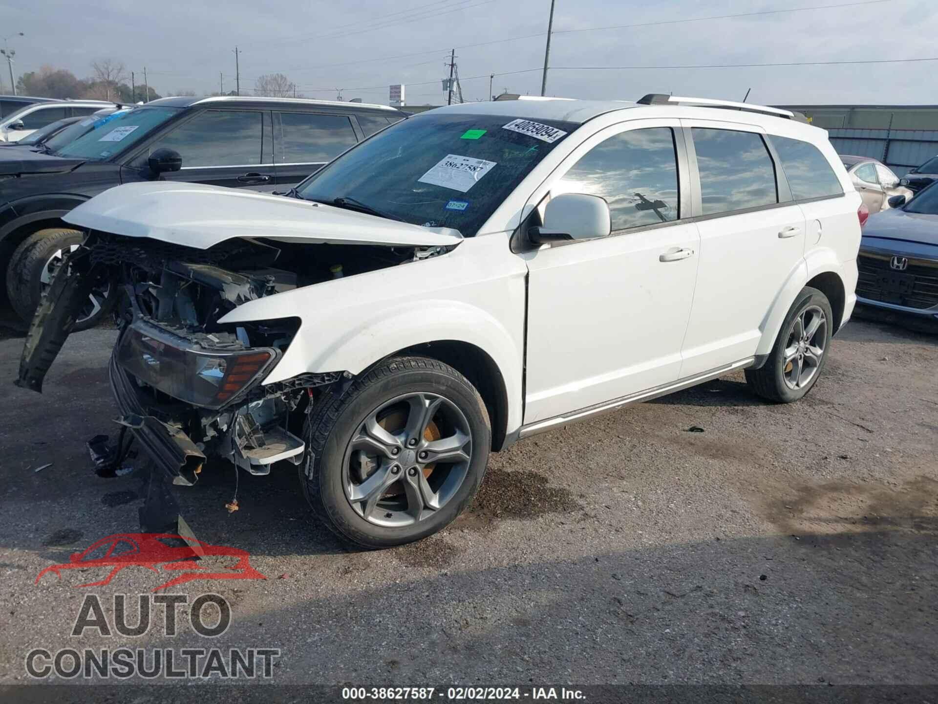 DODGE JOURNEY 2017 - 3C4PDCGG5HT662002