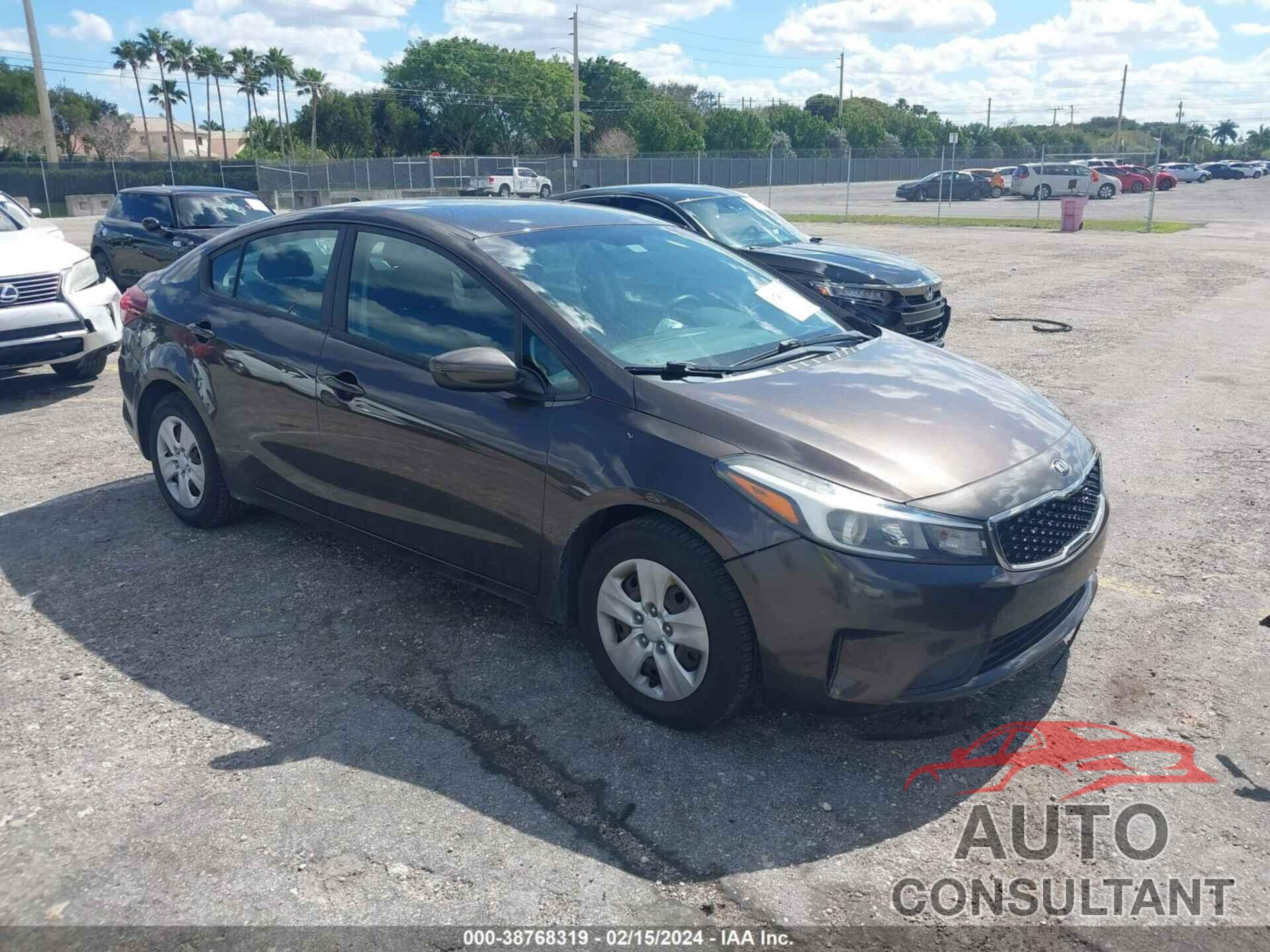 KIA FORTE 2017 - 3KPFK4A72HE073915