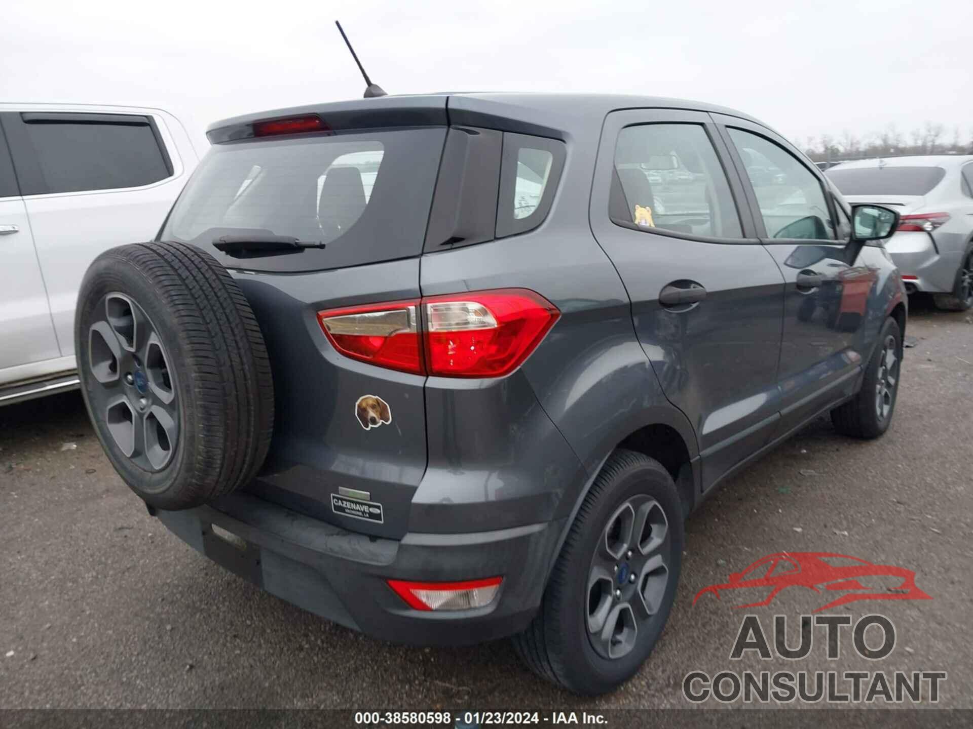 FORD ECOSPORT 2018 - MAJ3P1RE2JC166233