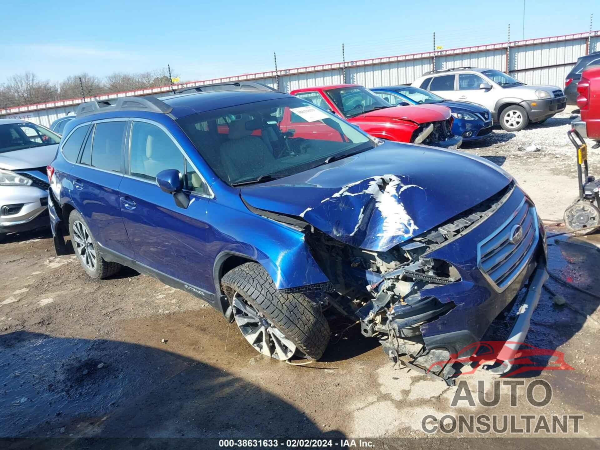 SUBARU OUTBACK 2016 - 4S4BSBNC7G3220144