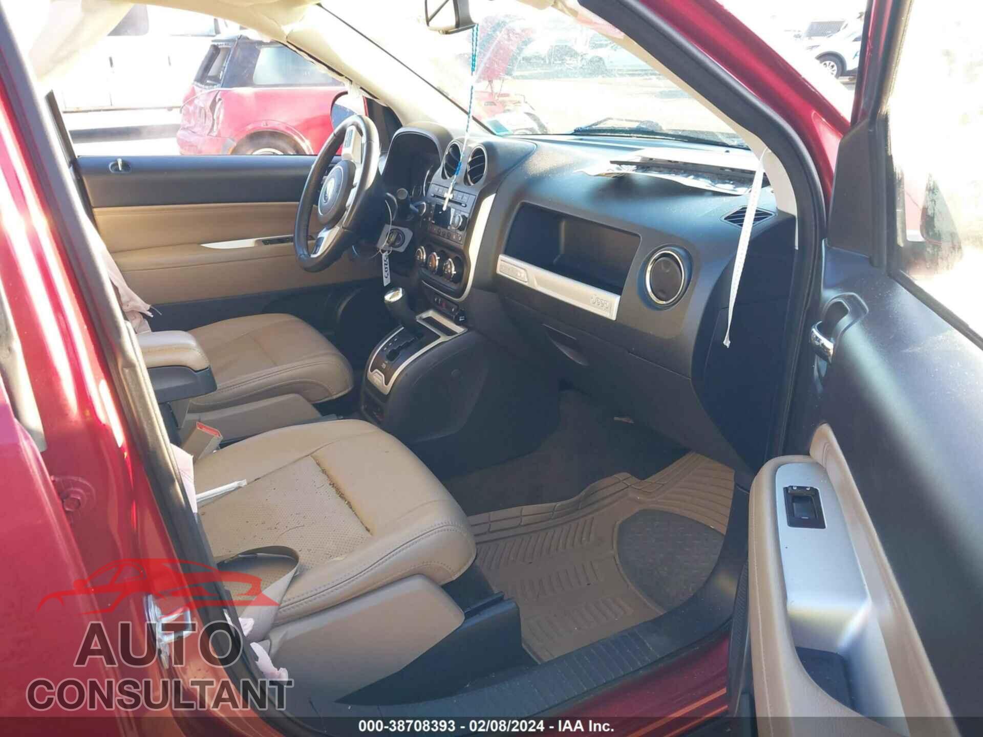 JEEP COMPASS 2016 - 1C4NJDEB4GD809542