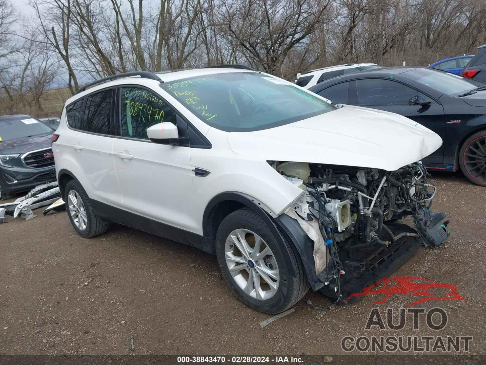 FORD ESCAPE 2018 - 1FMCU9HD2JUA53334