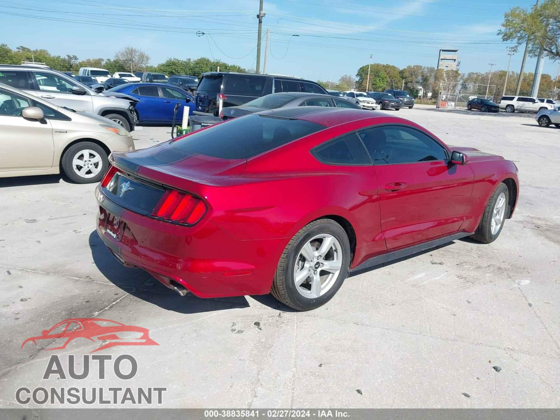 FORD MUSTANG 2016 - 1FA6P8AM1G5301949