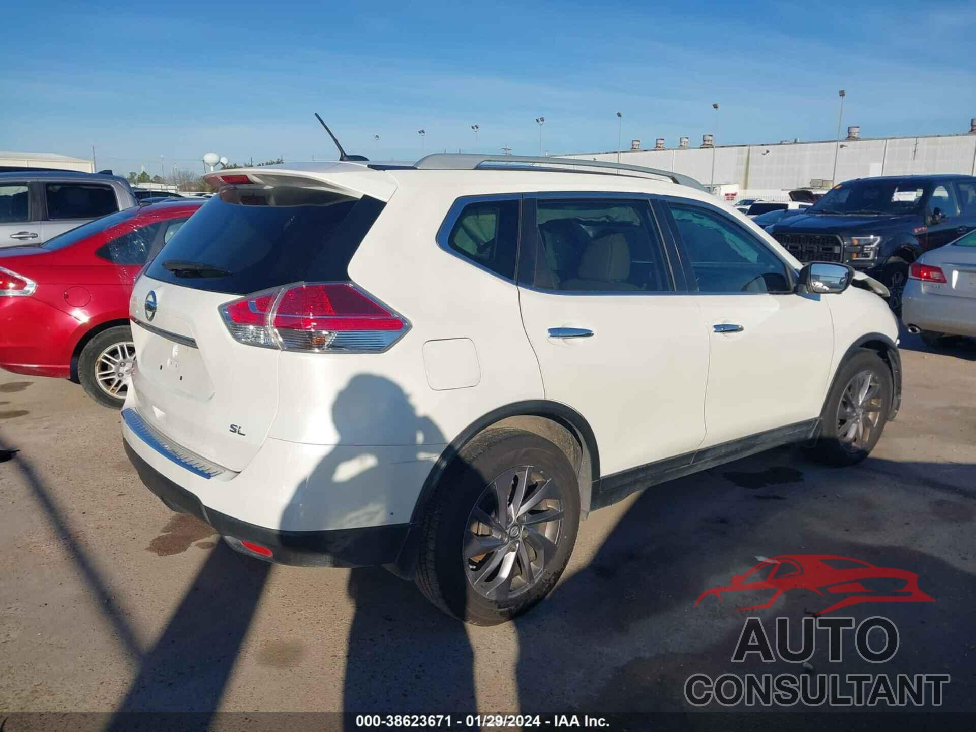 NISSAN ROGUE 2016 - 5N1AT2MT1GC732279