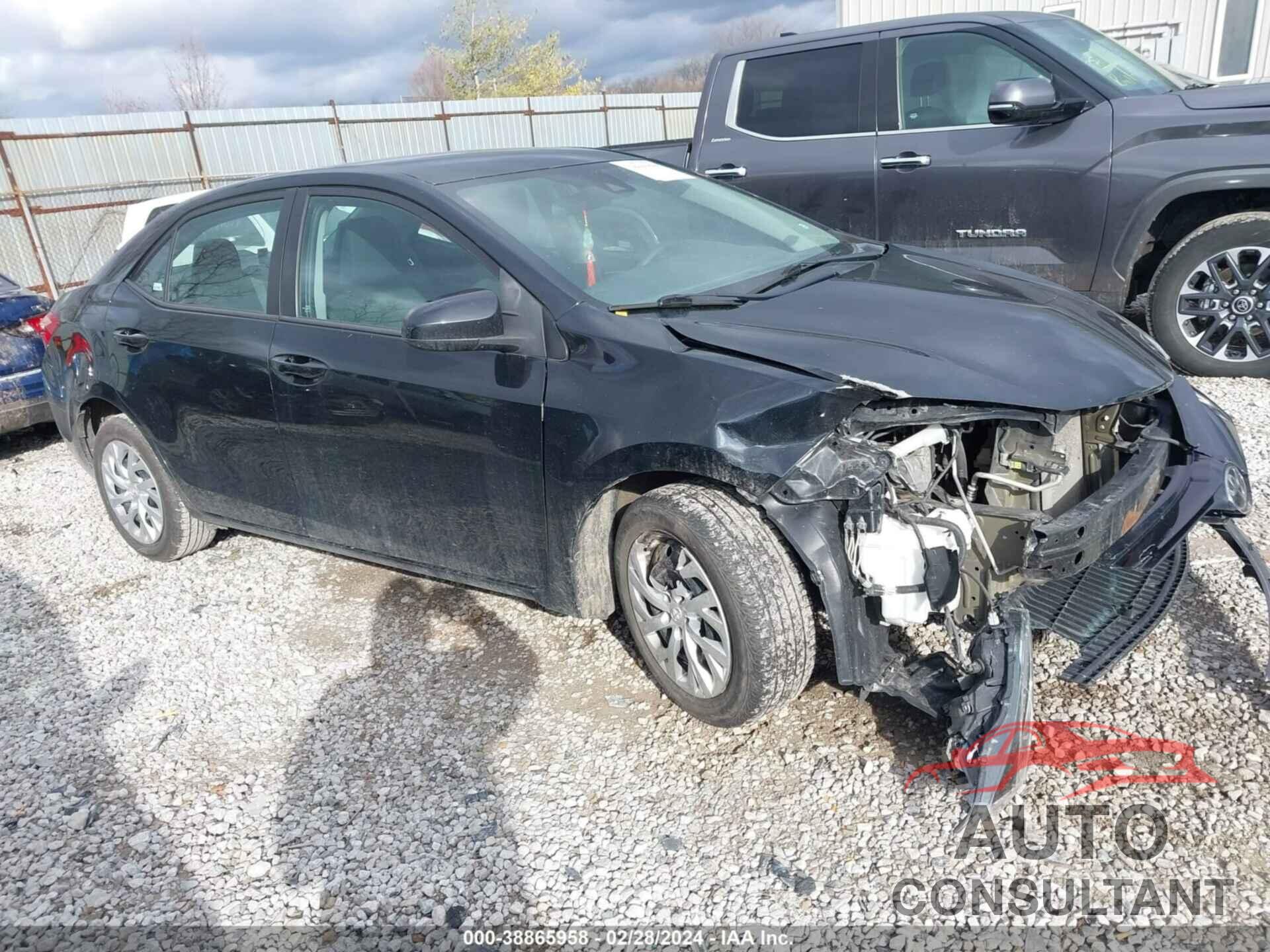 TOYOTA COROLLA 2018 - 5YFBURHE1JP756042