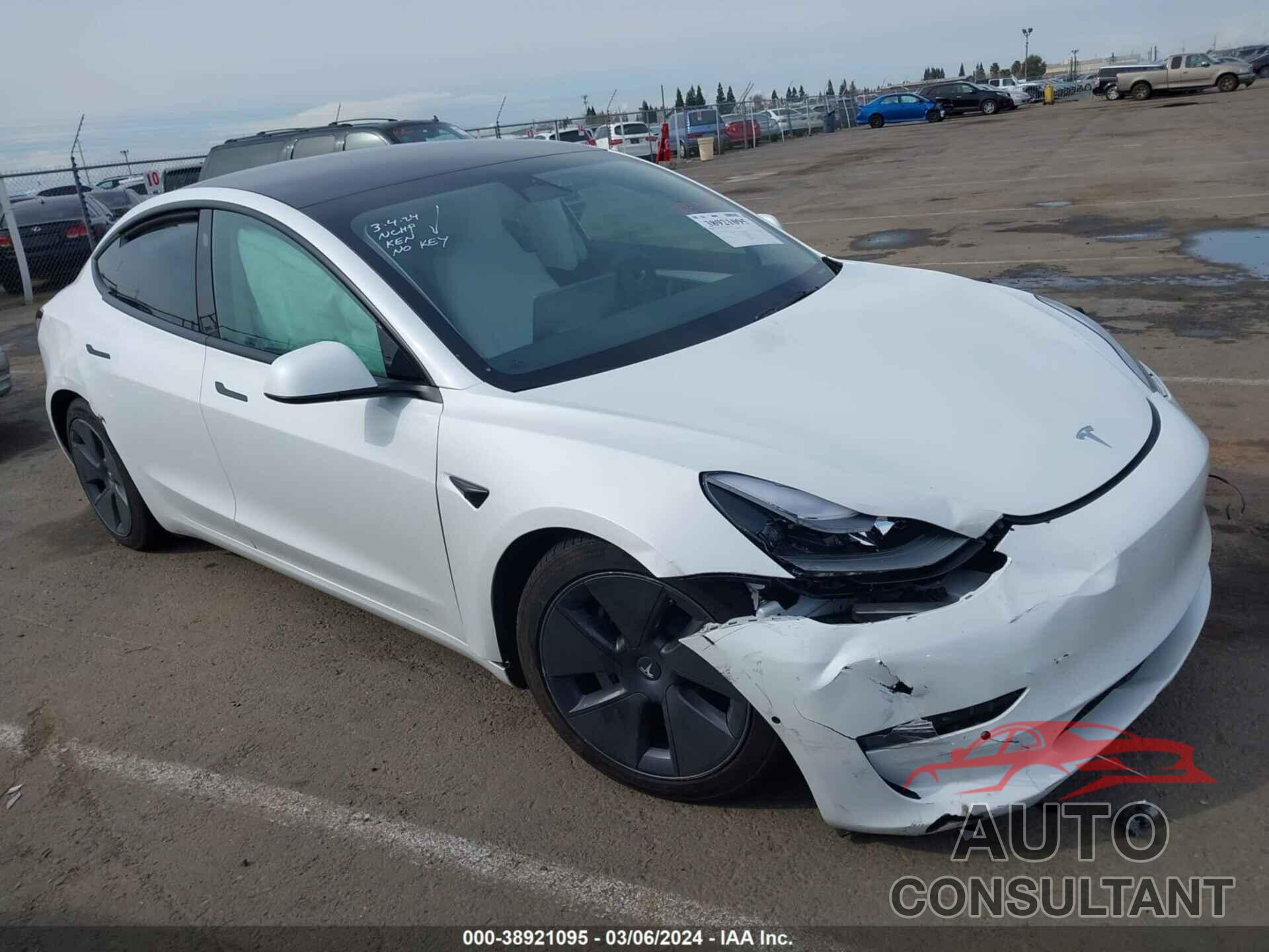 TESLA MODEL 3 2022 - 5YJ3E1EA6NF358931