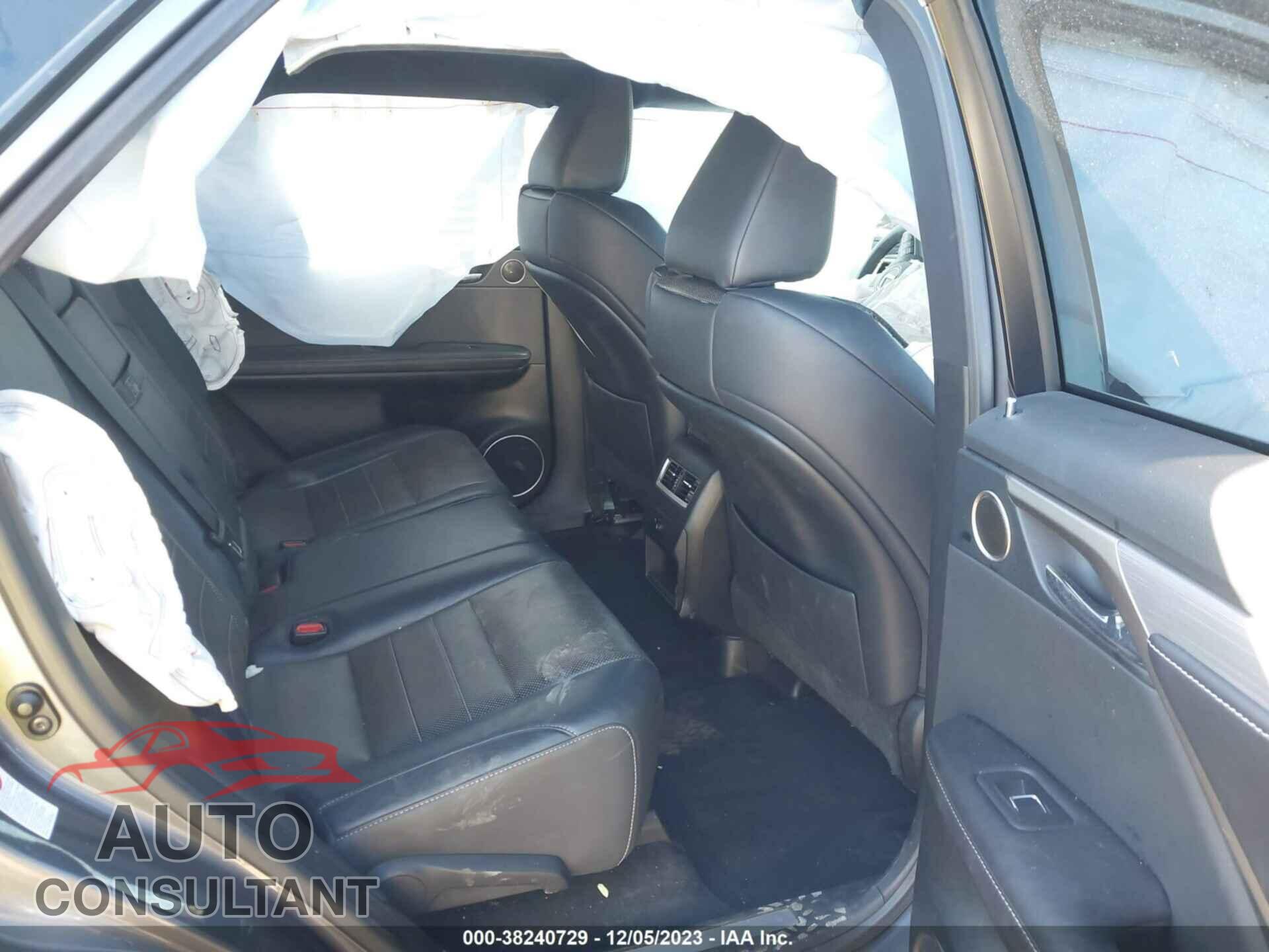 LEXUS RX 2016 - 2T2BZMCA3GC038005