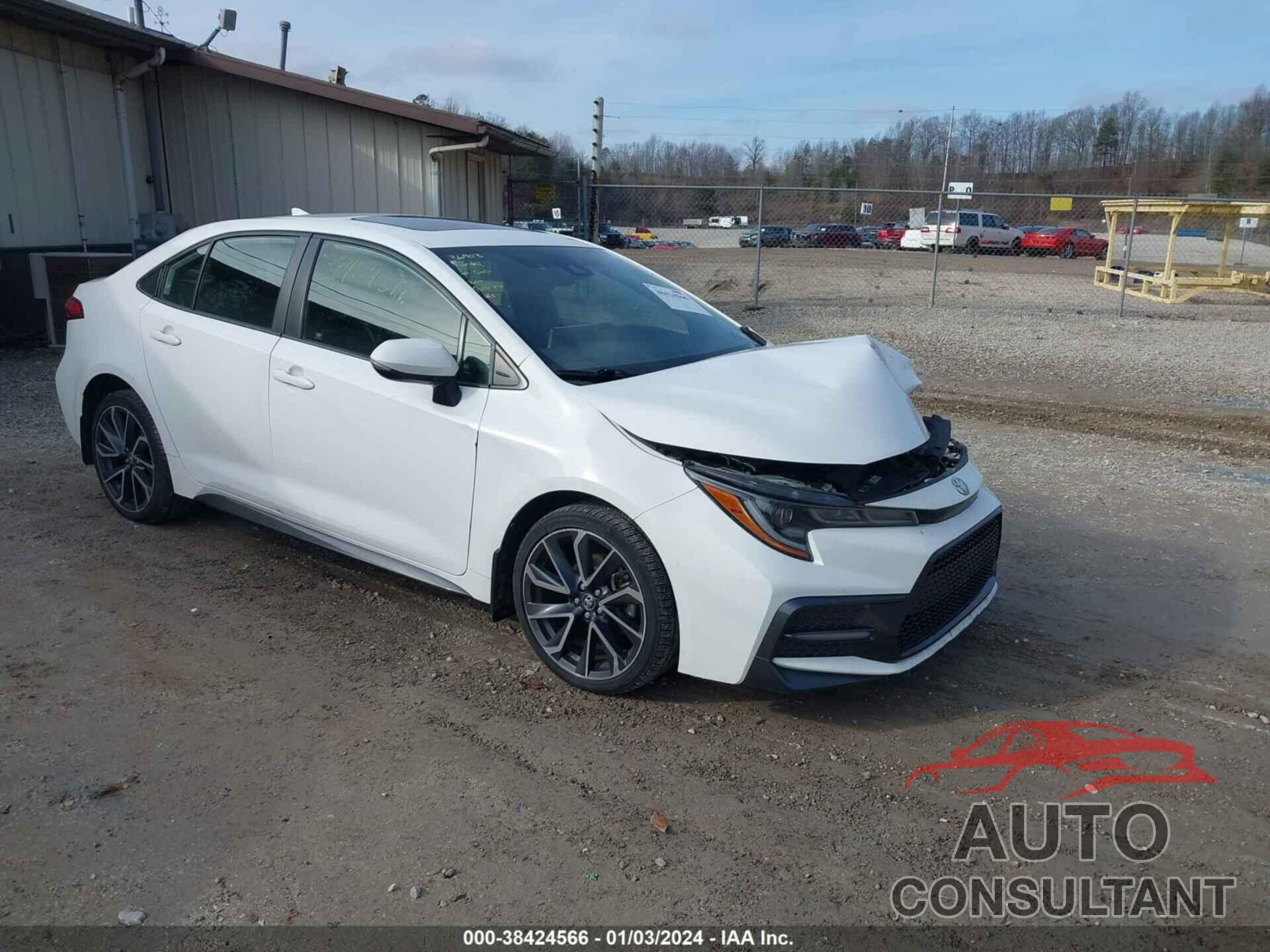 TOYOTA COROLLA 2020 - JTDT4RCE6LJ008342
