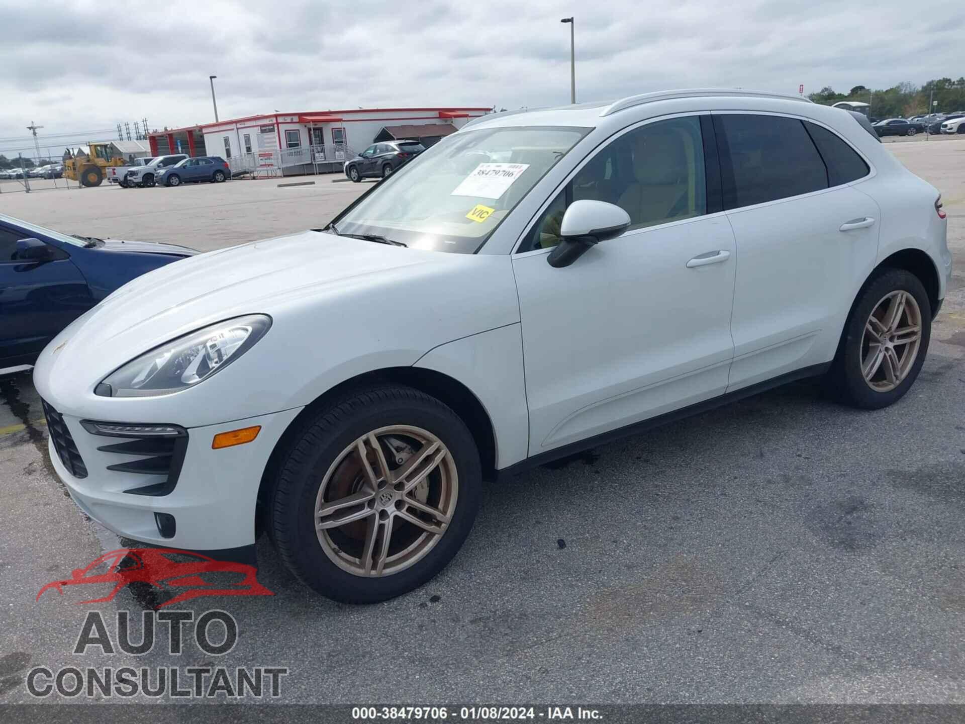 PORSCHE MACAN 2017 - WP1AB2A51HLB15039