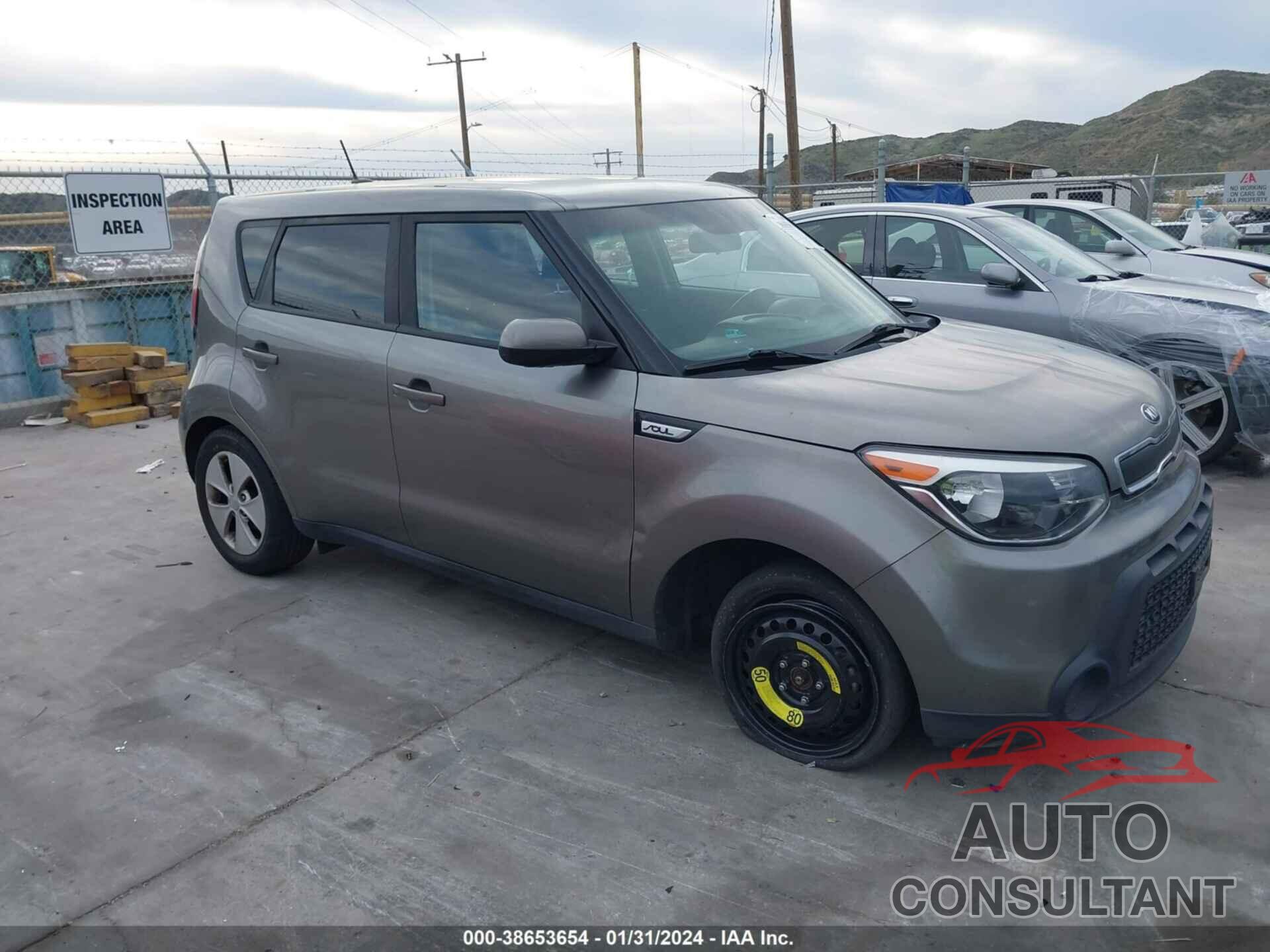 KIA SOUL 2016 - KNDJN2A28G7387979