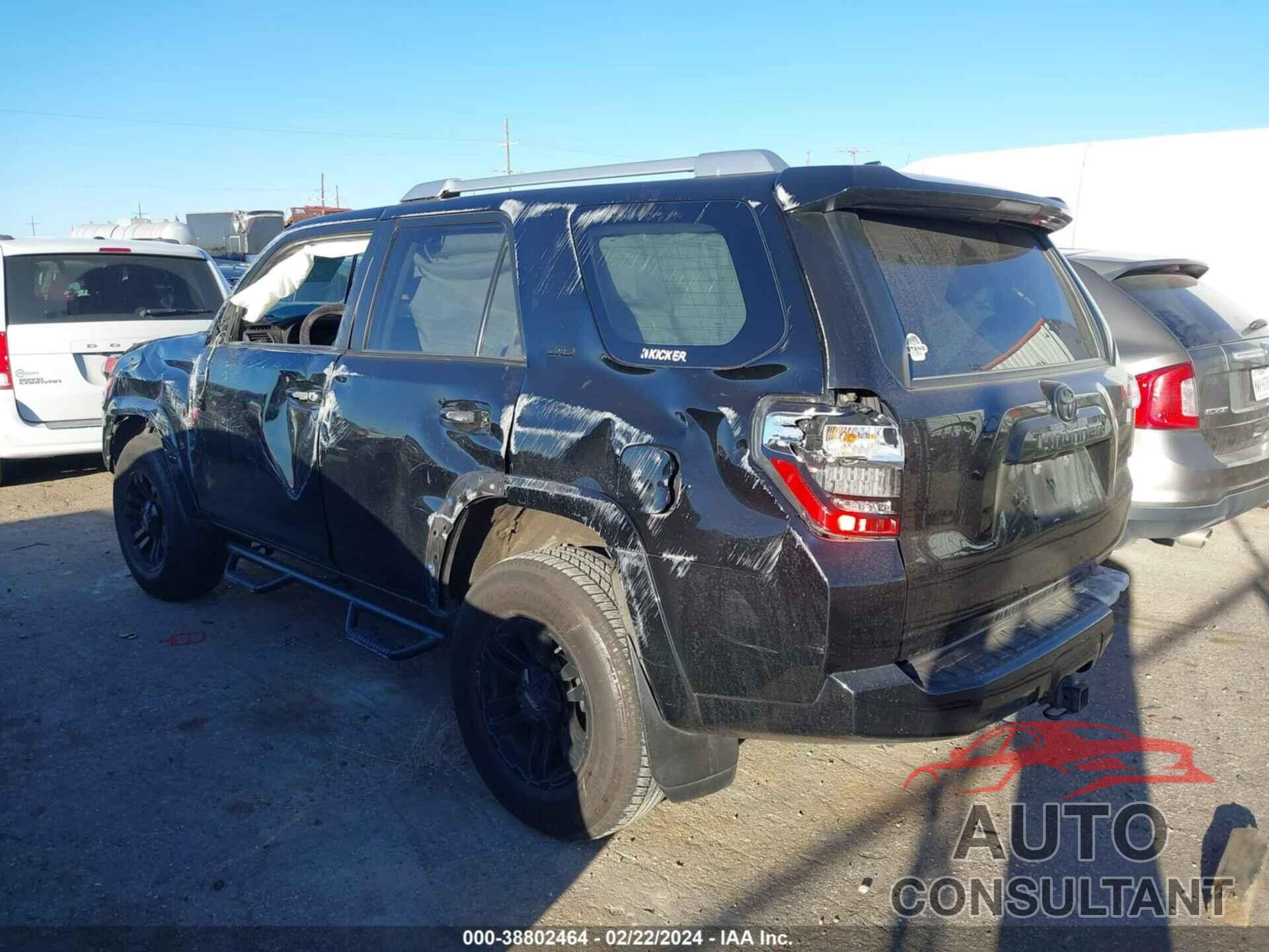 TOYOTA 4RUNNER 2016 - JTEBU5JR6G5395236