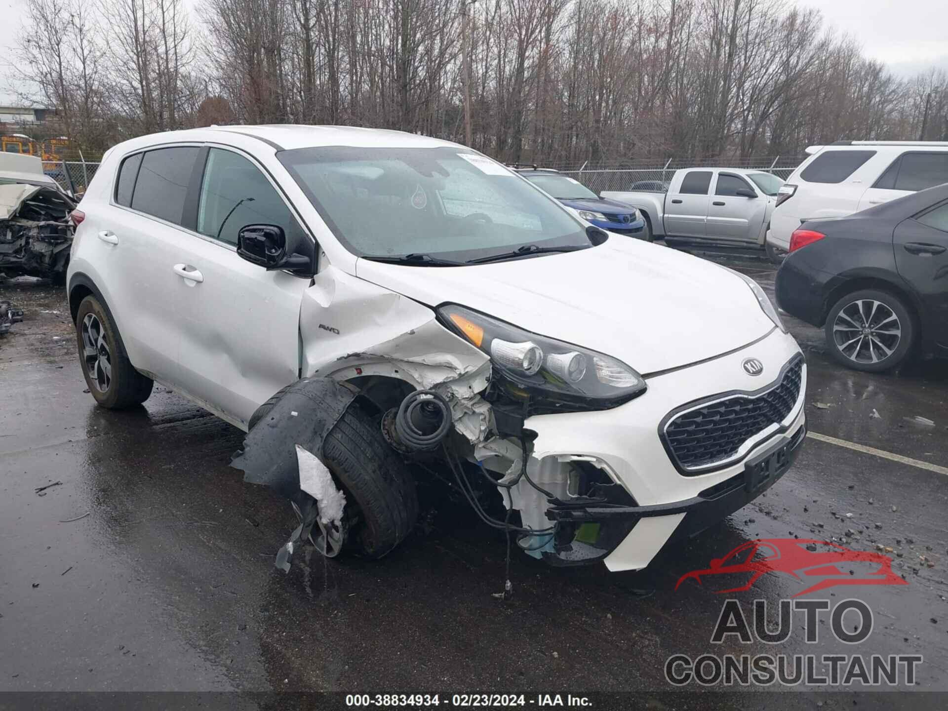 KIA SPORTAGE 2021 - KNDPMCAC3M7914690