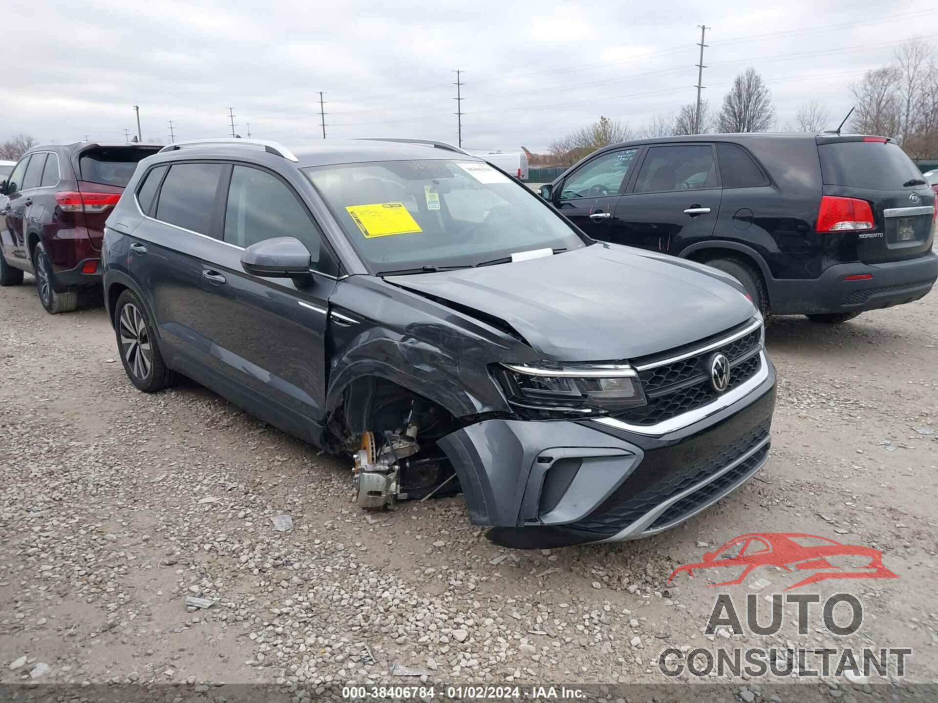 VOLKSWAGEN TAOS 2022 - 3VVWX7B21NM076216