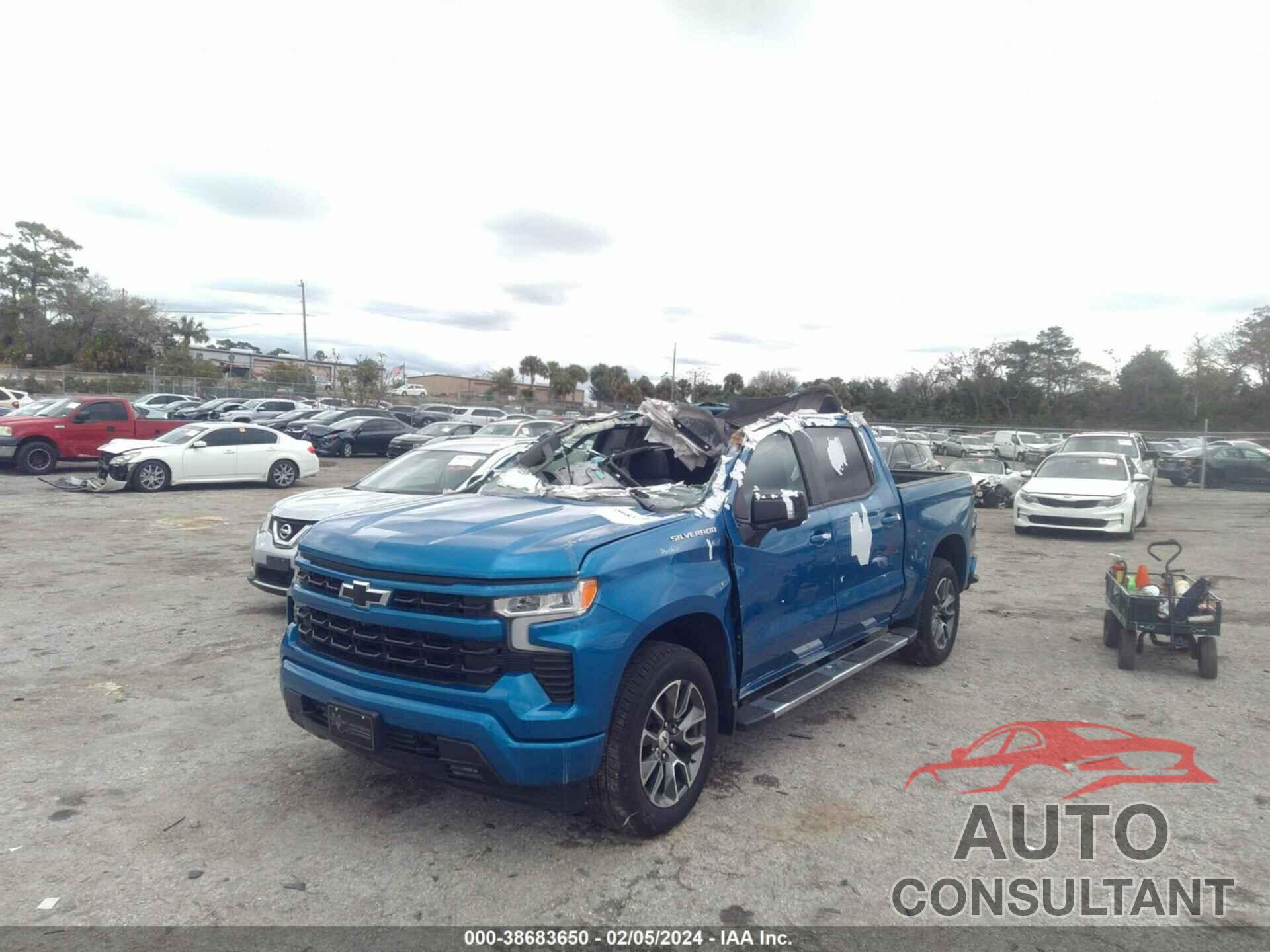 CHEVROLET SILVERADO 1500 2022 - 1GCPADED5NZ527923