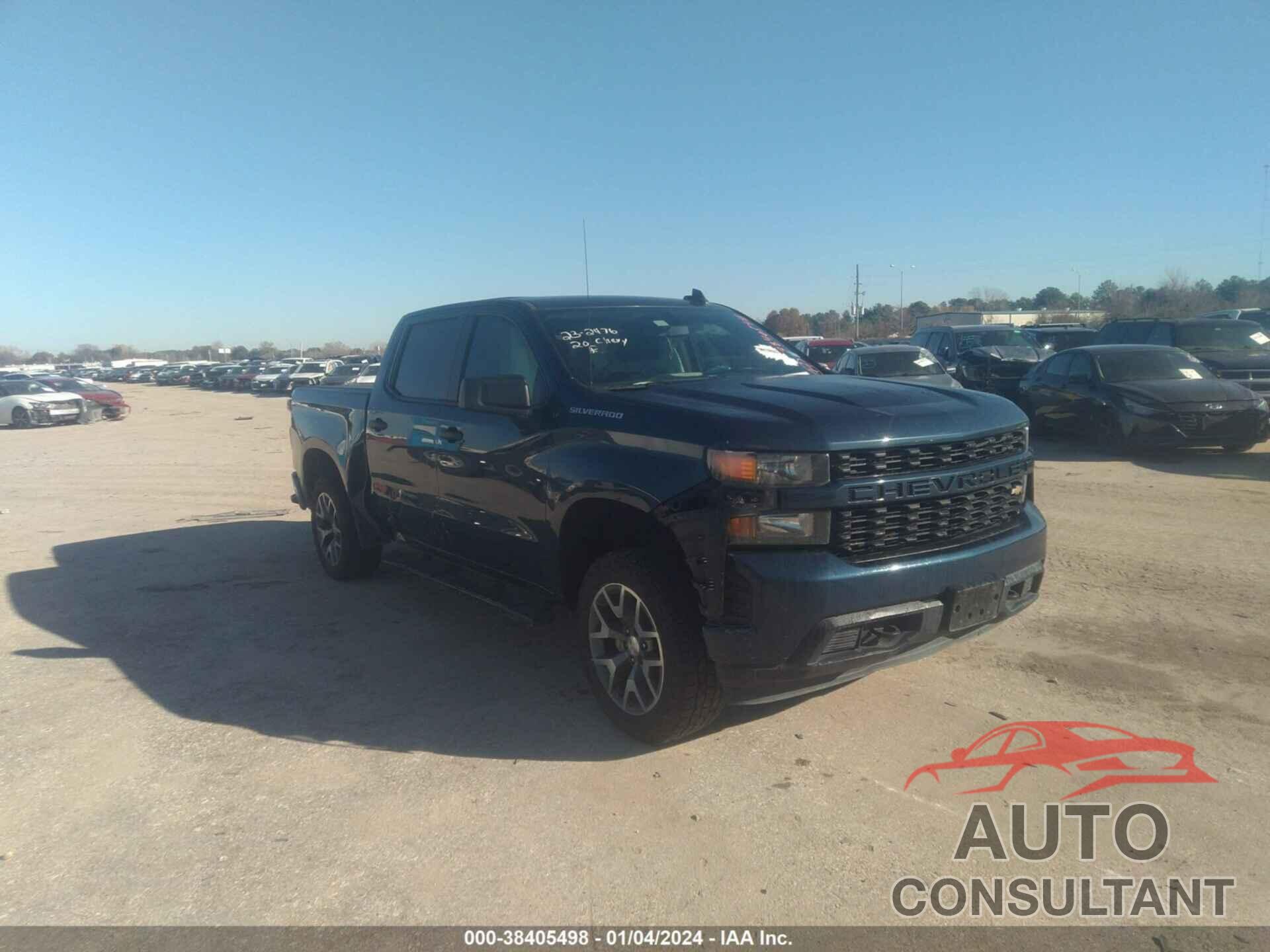 CHEVROLET SILVERADO 1500 2020 - 3GCPWBEH2LG303093