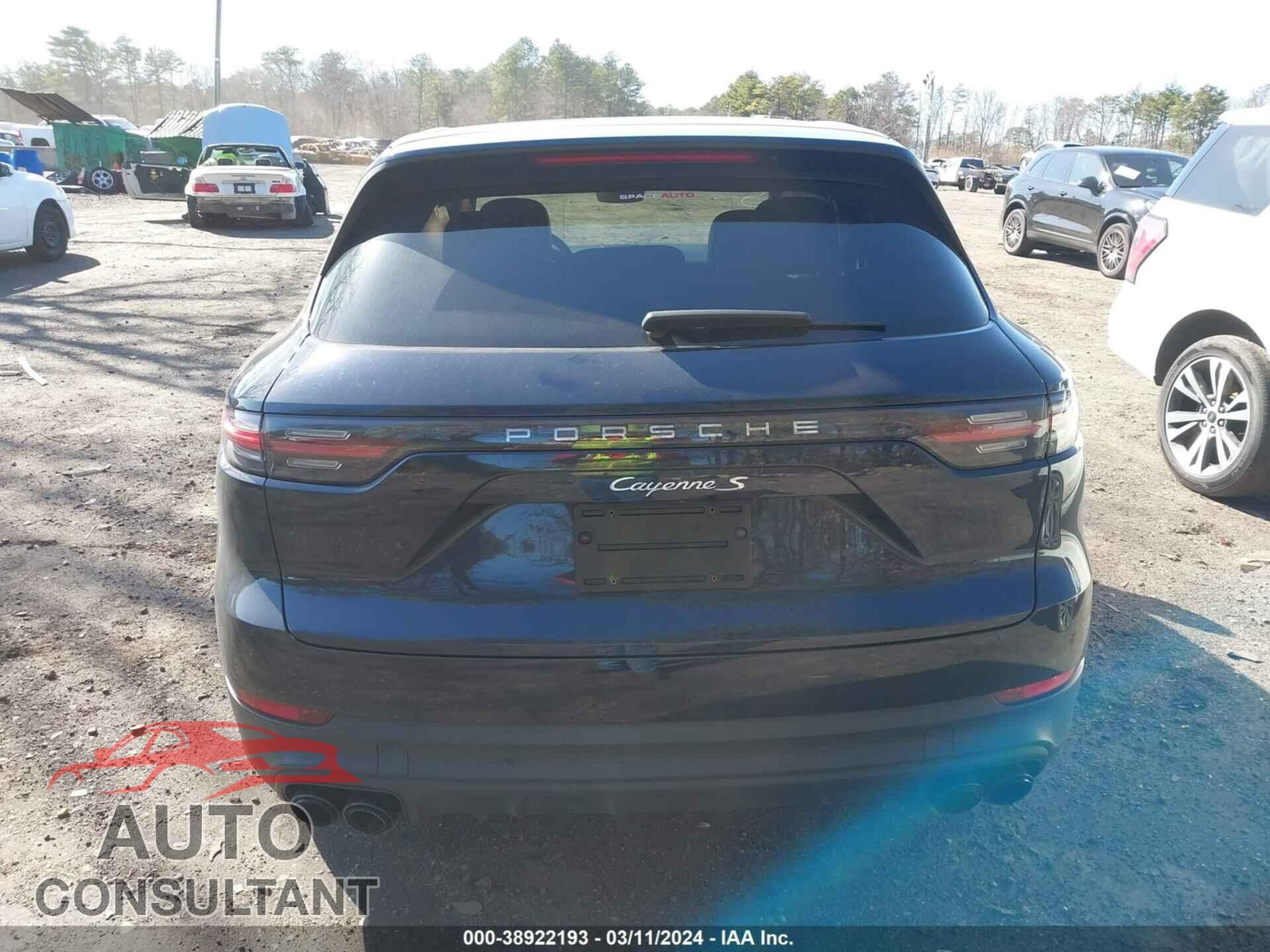 PORSCHE CAYENNE 2019 - WP1AA2AY5KDA06128