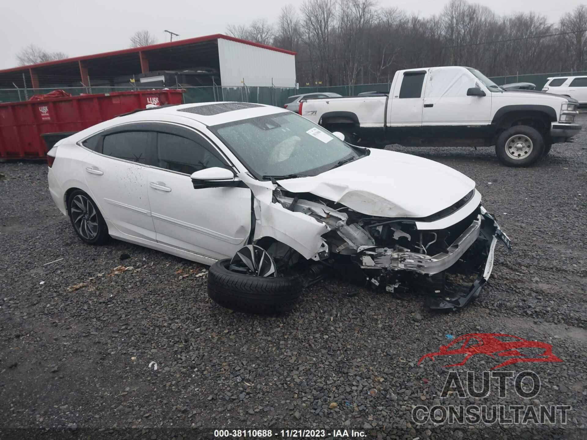 HONDA INSIGHT 2019 - 19XZE4F92KE026454