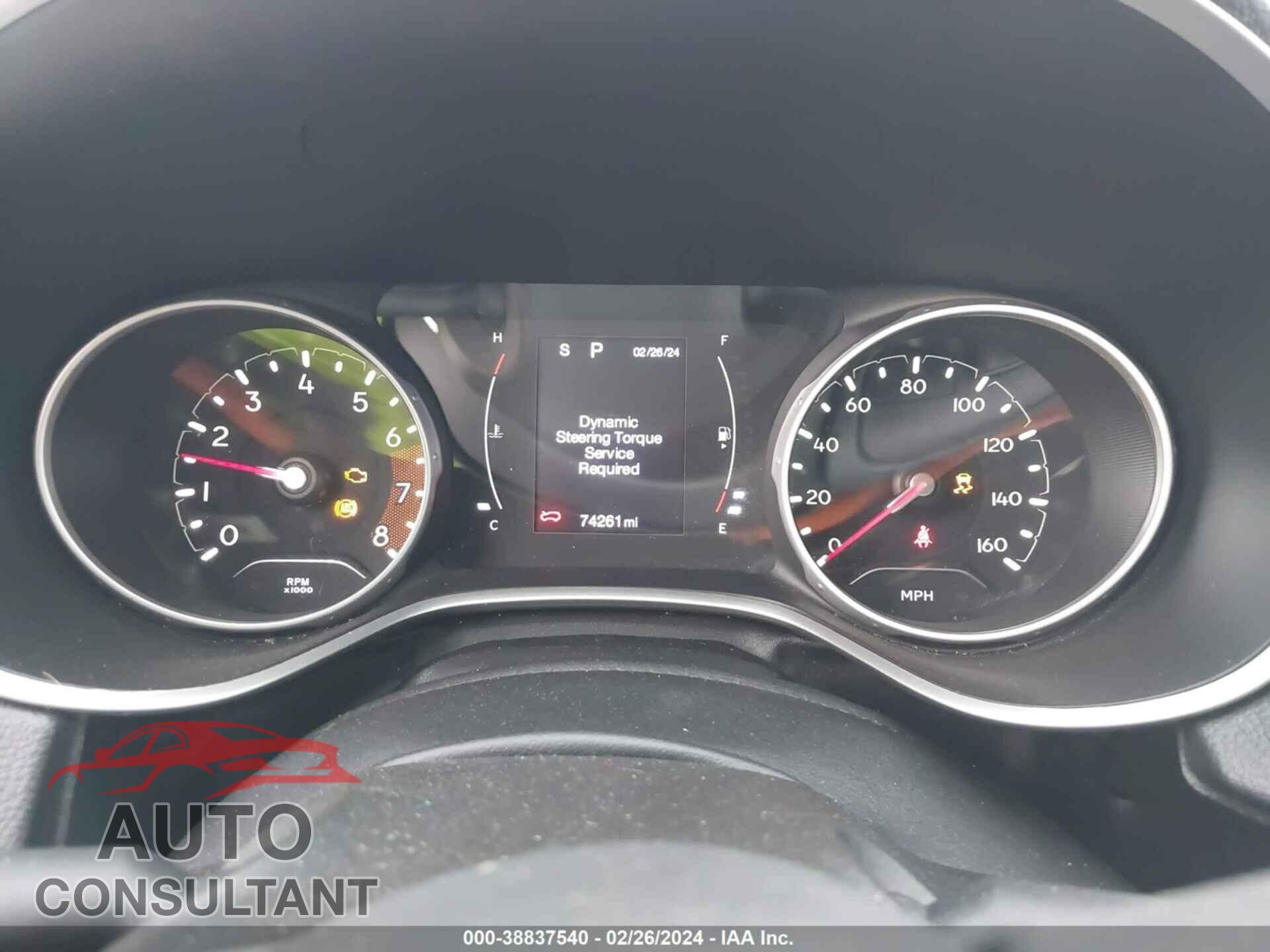 JEEP COMPASS 2020 - 3C4NJCAB3LT241207