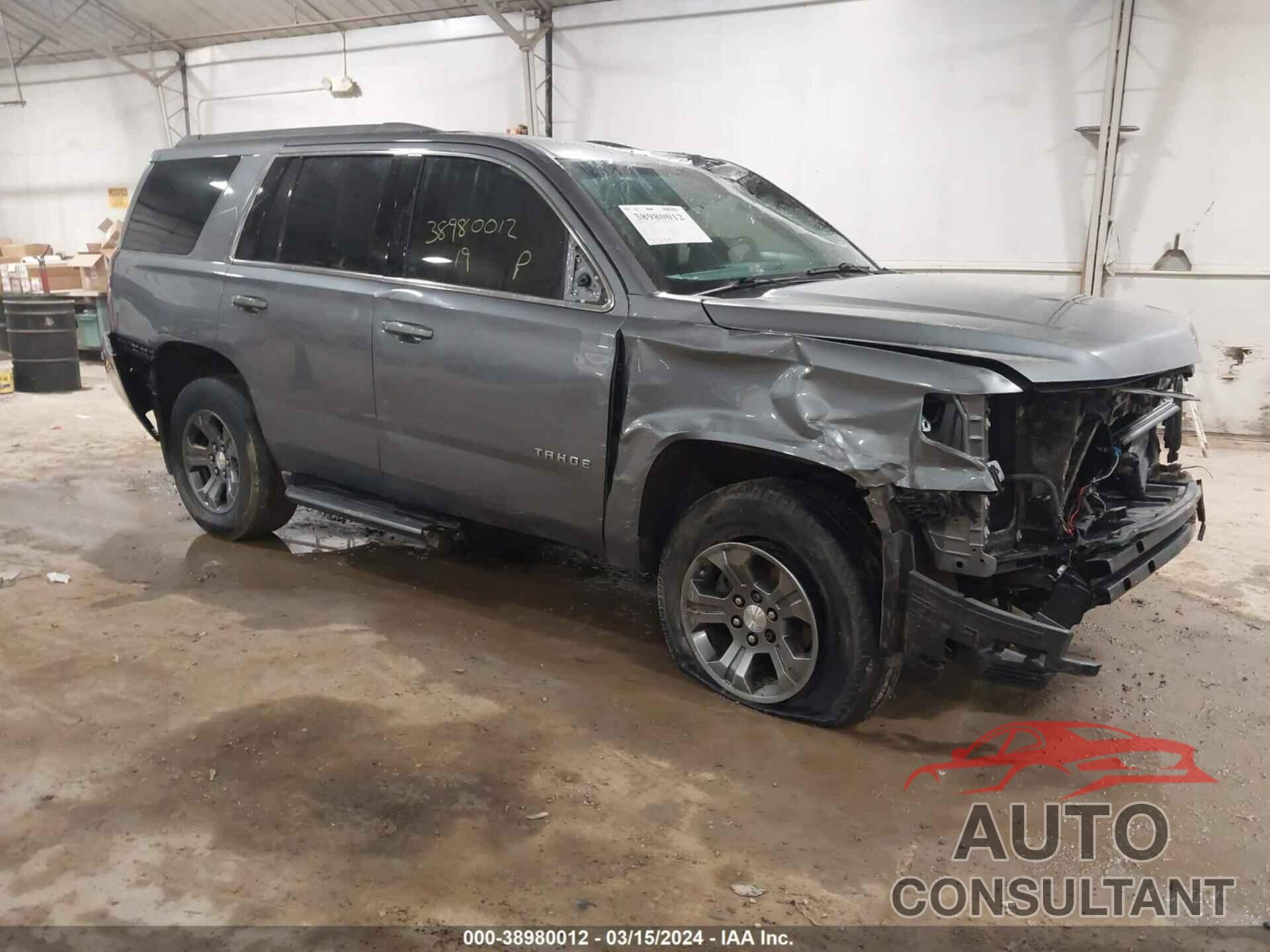 CHEVROLET TAHOE 2019 - 1GNSKAKC8KR212716