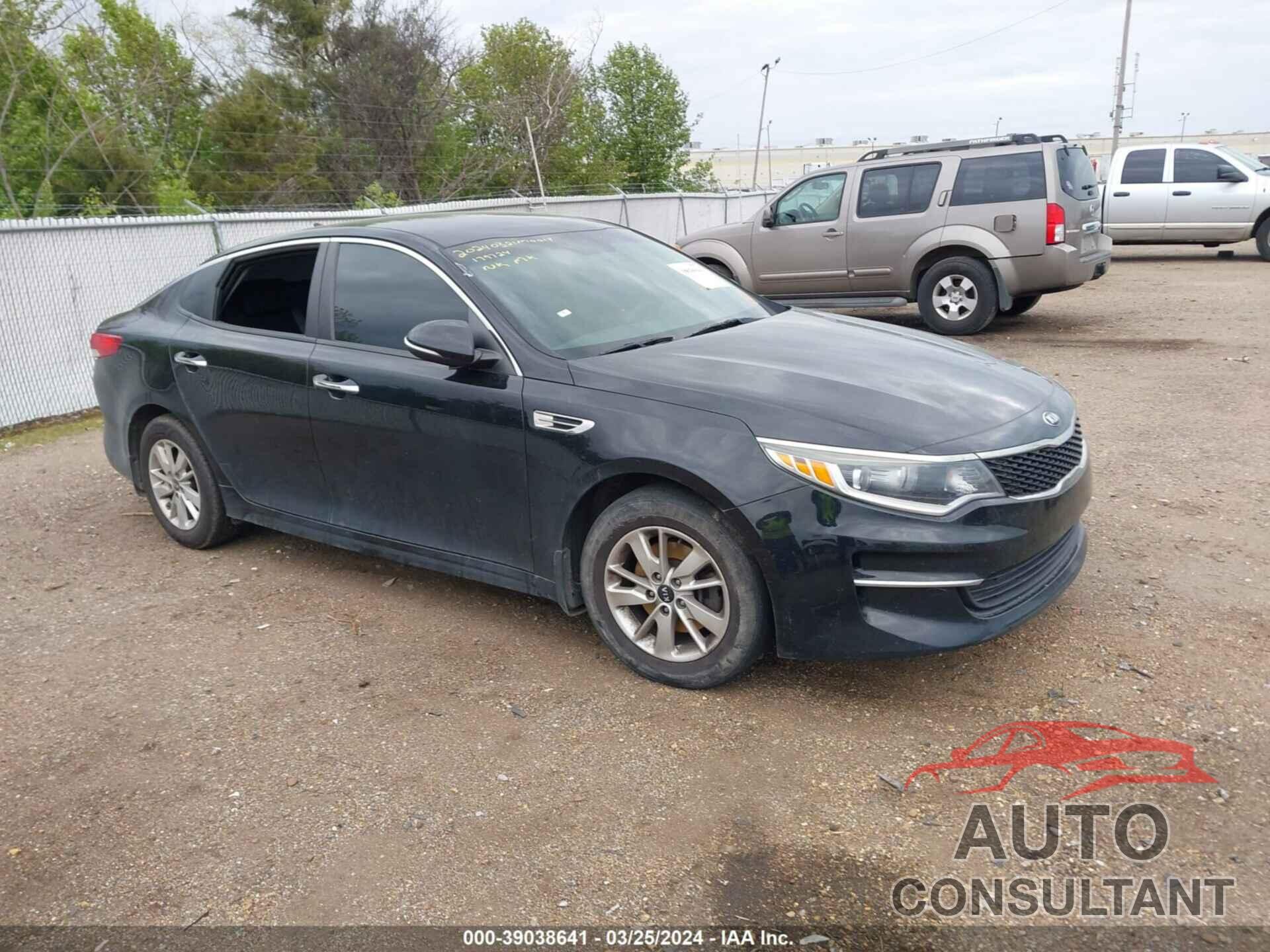 KIA OPTIMA 2018 - 5XXGT4L39JG179724