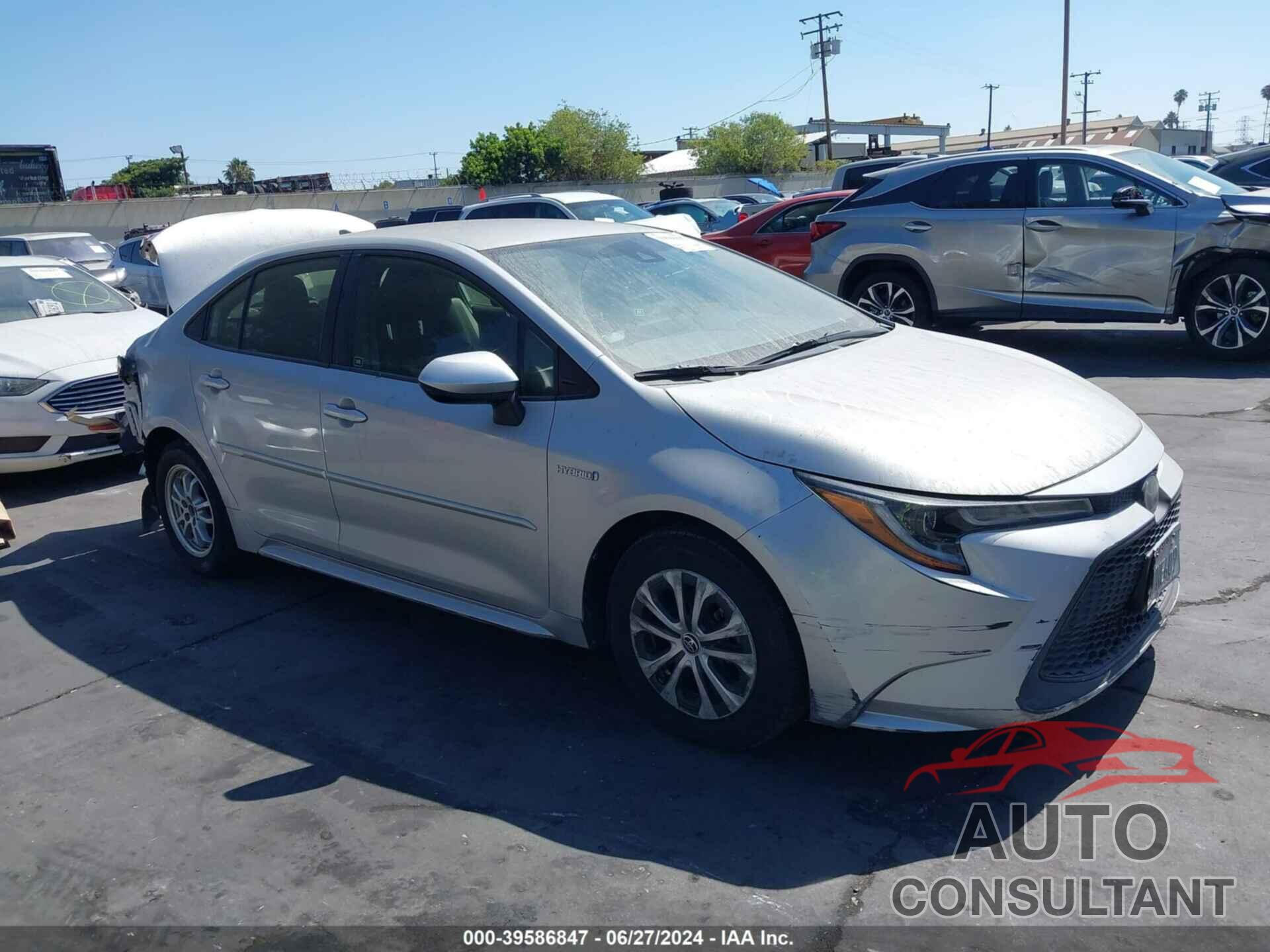 TOYOTA COROLLA 2021 - JTDEAMDE7MJ015434