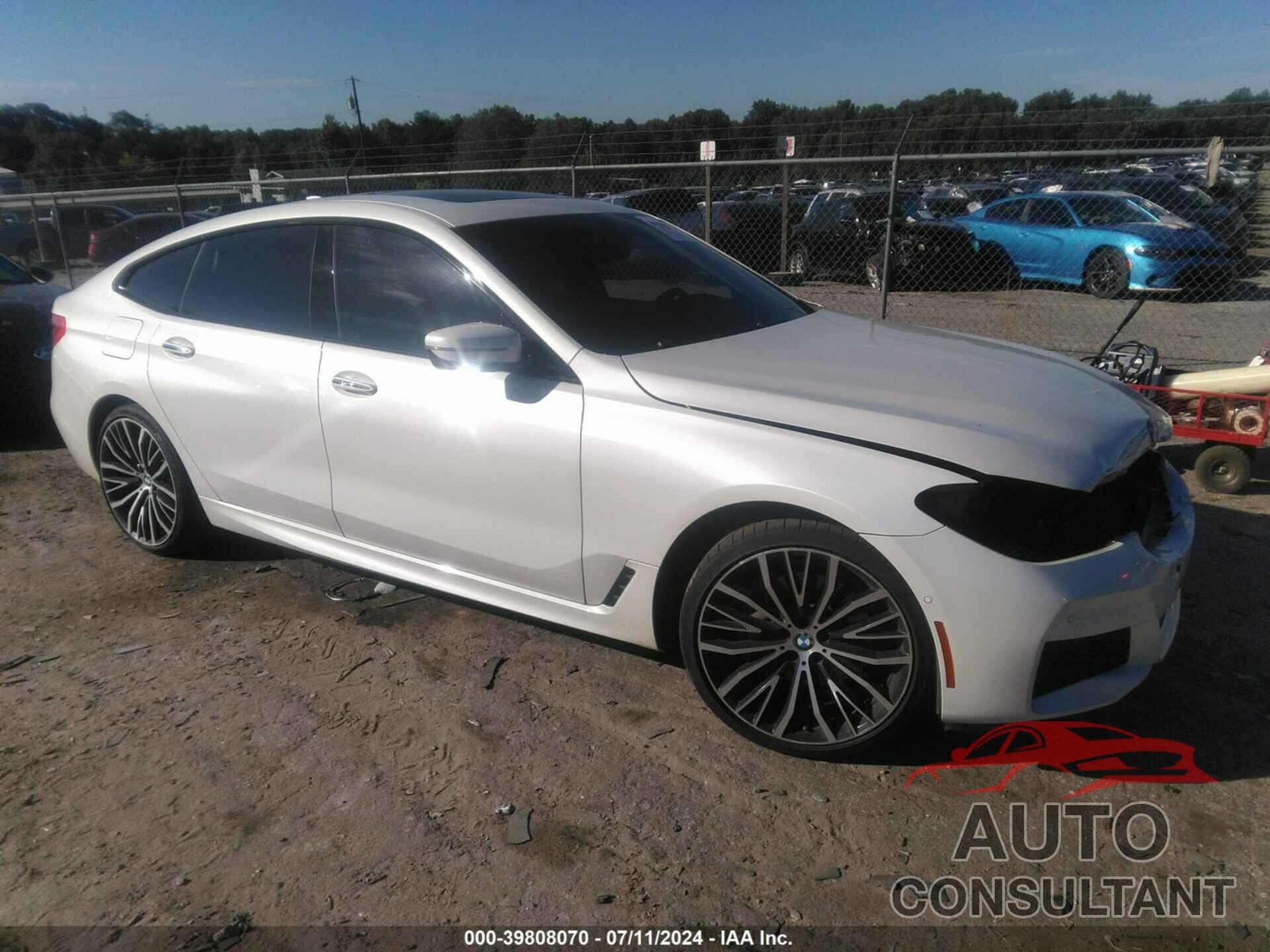 BMW 640I GRAN TURISMO 2018 - WBAJV6C55JBJ99419