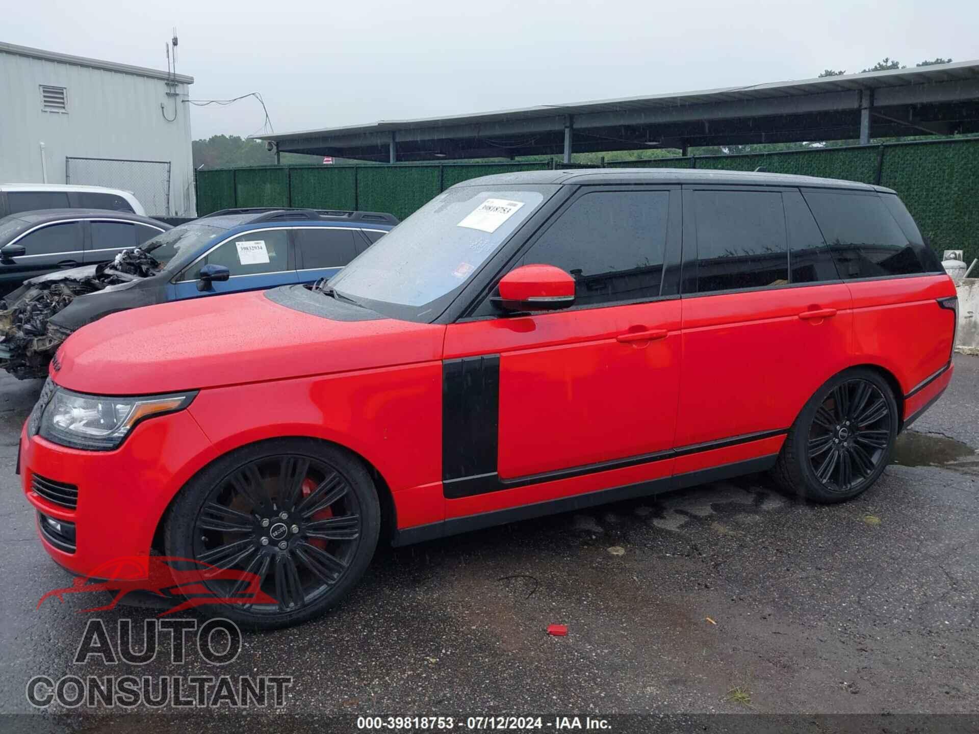 LAND ROVER RANGE ROVER 2016 - SALGS2EF6GA271062